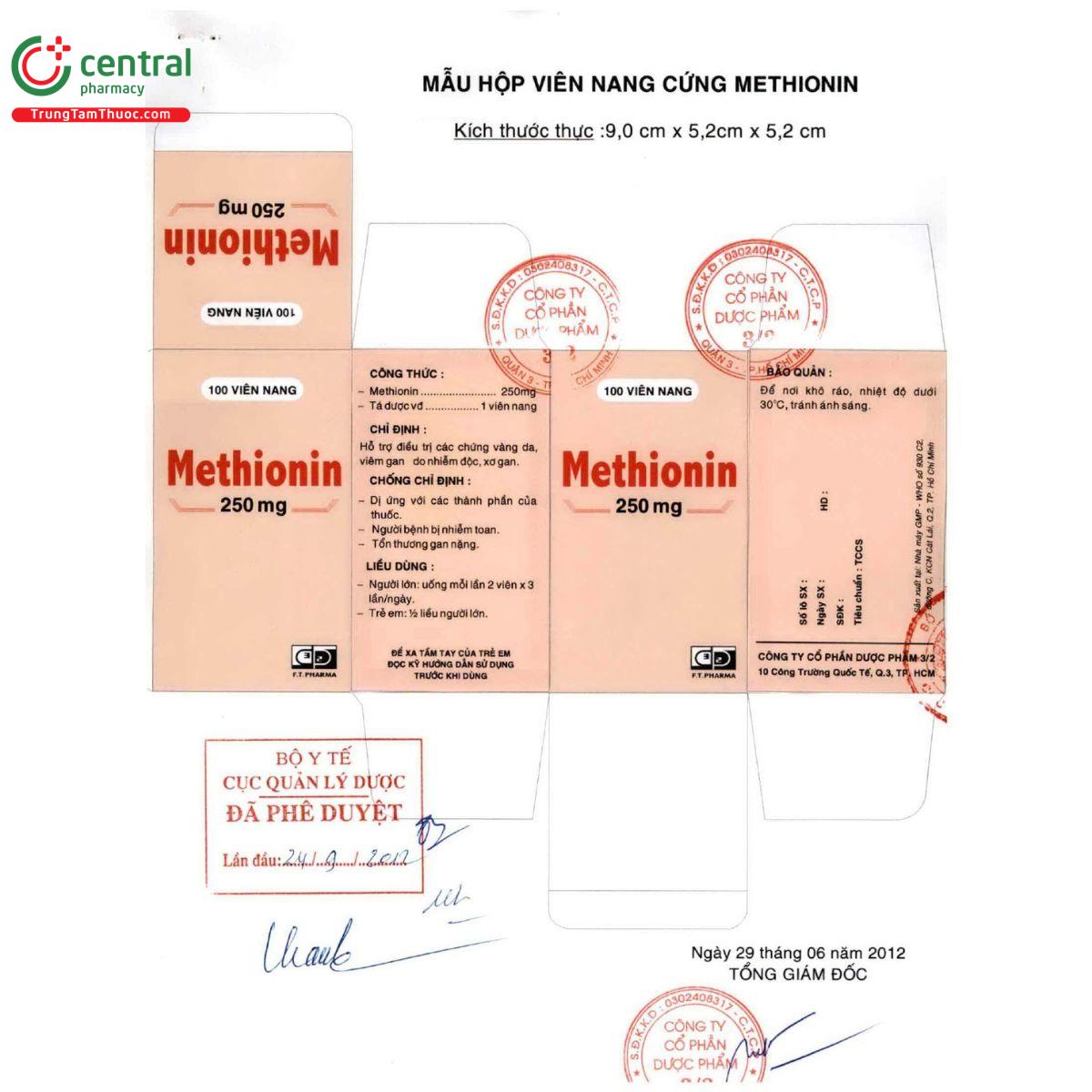 thuoc methionin 250mg ft pharma 10 U8677 thuoc methionin 250mg ft pharma 10 U8677
