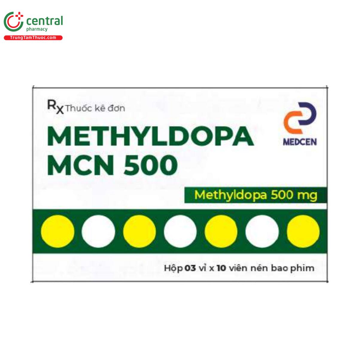 thuoc methyldopa mcn 500mg 12 A0257