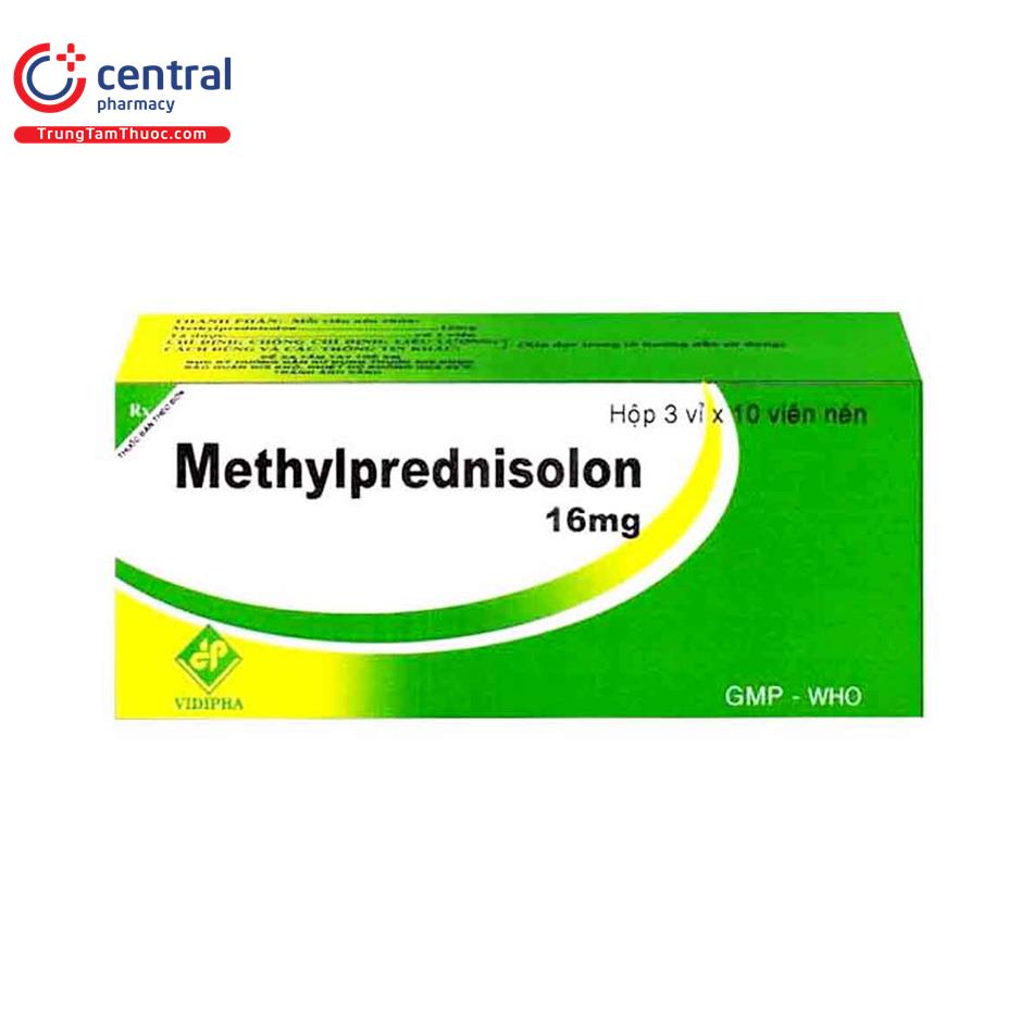 thuoc methylprednisolon 16mg vidipha 5 M5584