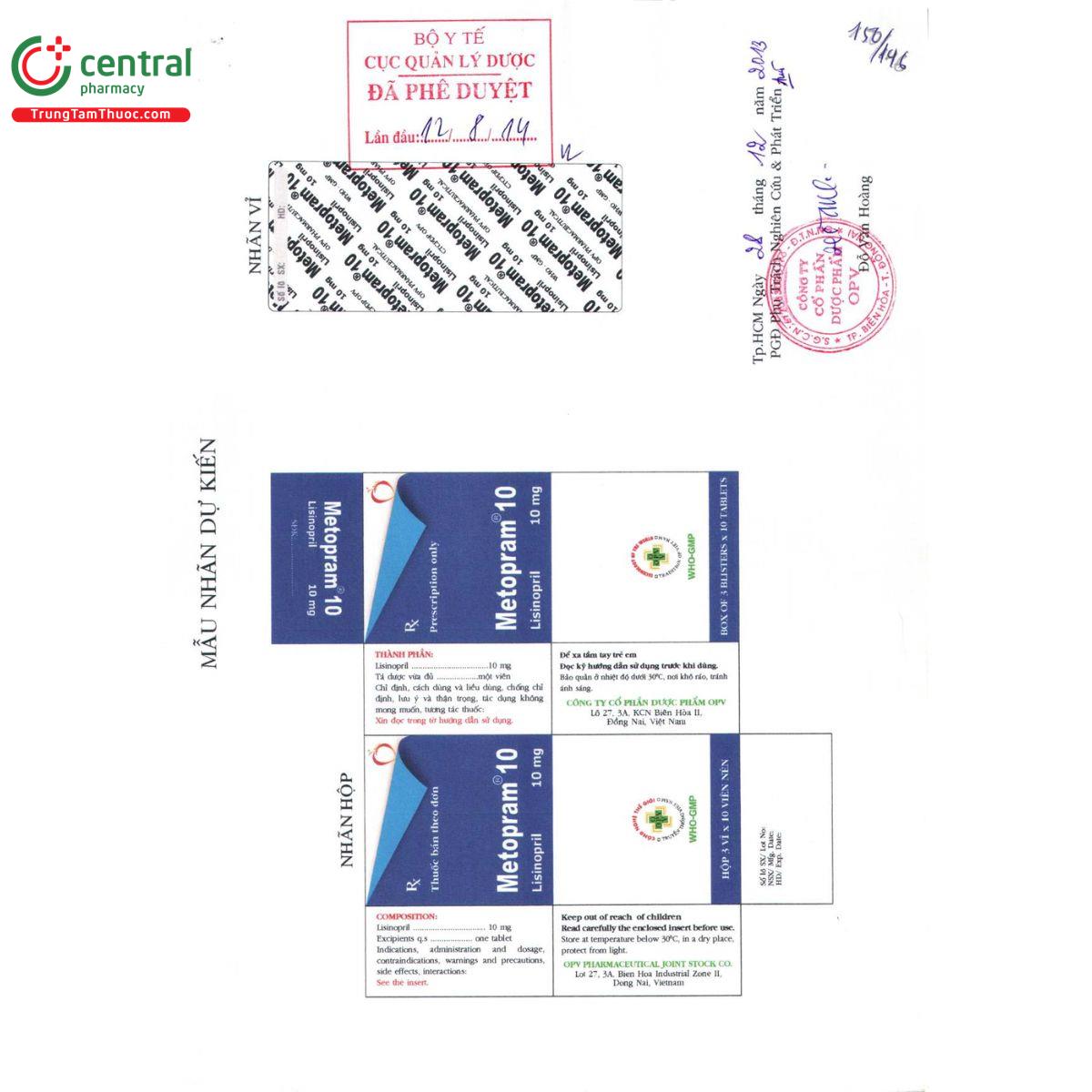 thuoc metopram 10mg 2 S7578 thuoc metopram 10mg 2 S7578