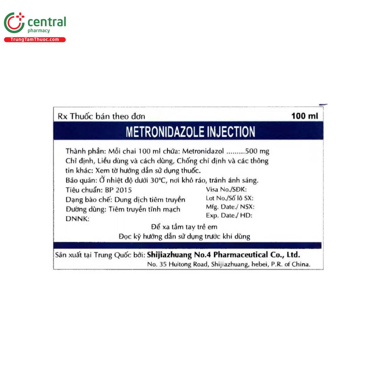 thuoc metronidazole 500mg shijiazhuang 1 T7517 thuoc metronidazole 500mg shijiazhuang 1 T7517