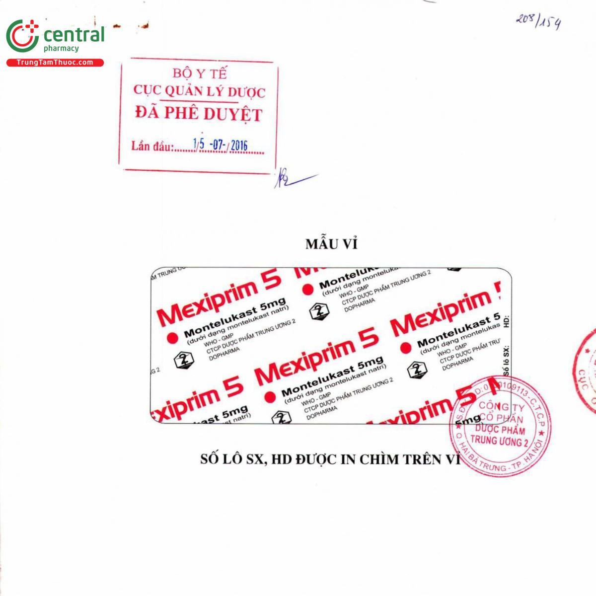 thuoc mexiprim 5 3 U8242 thuoc mexiprim 5 3 U8242