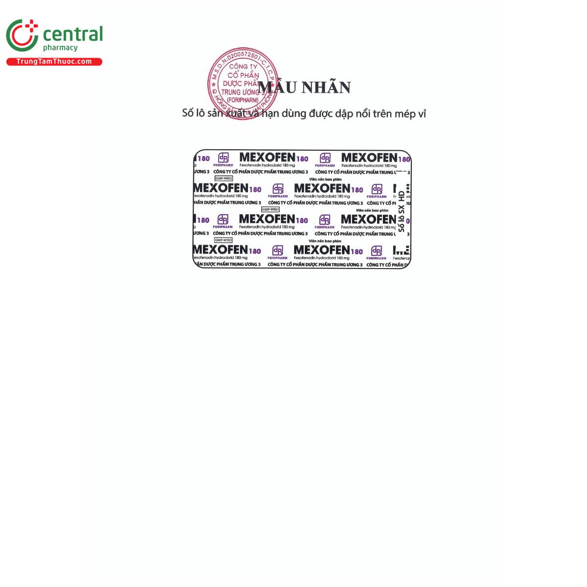 thuoc mexofen 180mg 6 E2461 thuoc mexofen 180mg 6 E2461