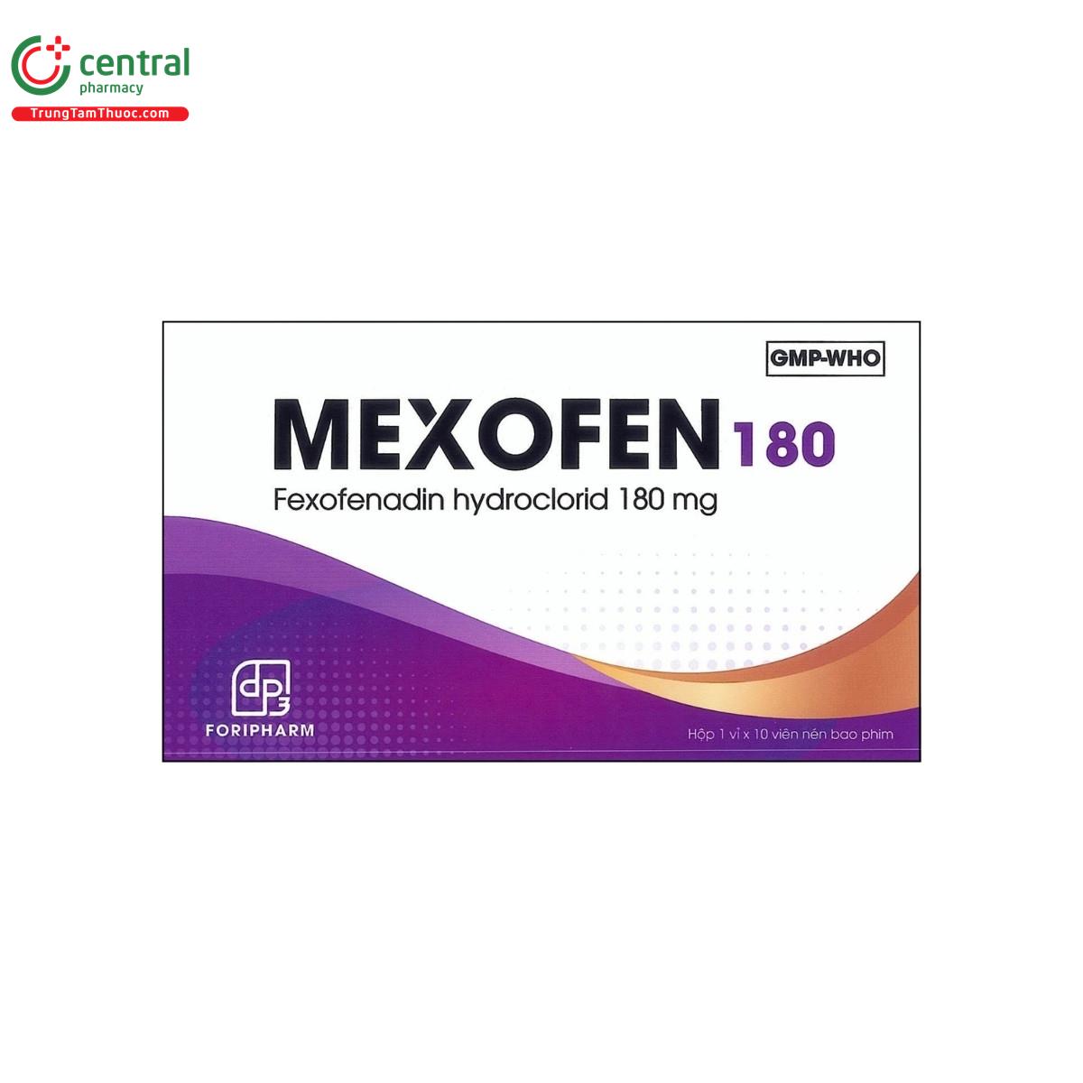 thuoc mexofen 180mg G2870 thuoc mexofen 180mg G2870