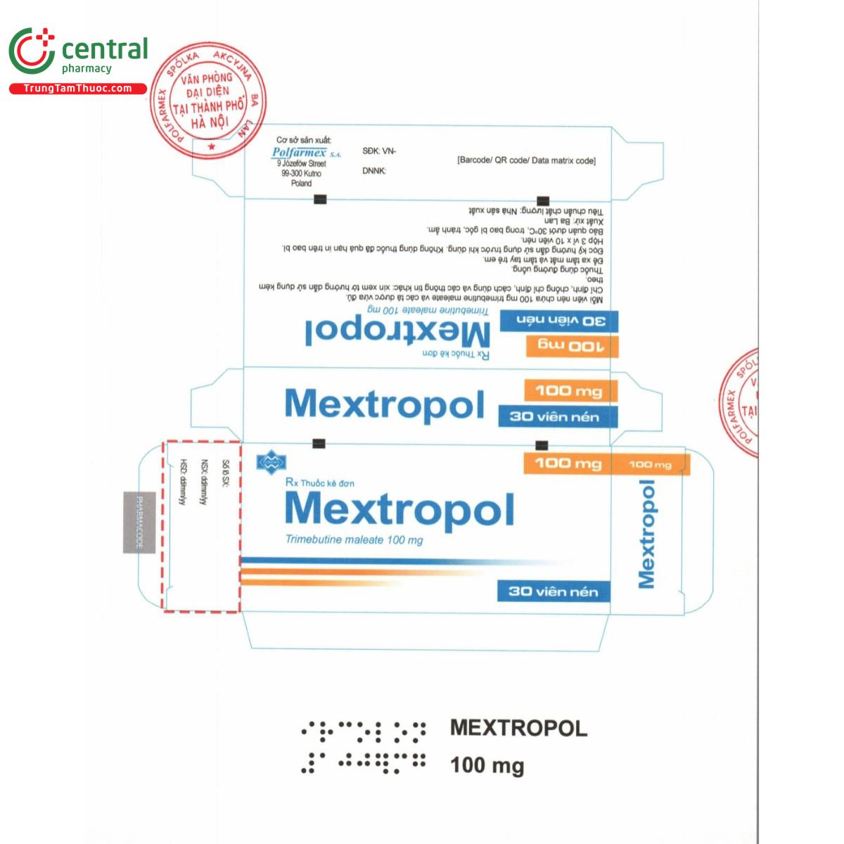 thuoc mextropol 100mg 2 M5662 thuoc mextropol 100mg 2 M5662