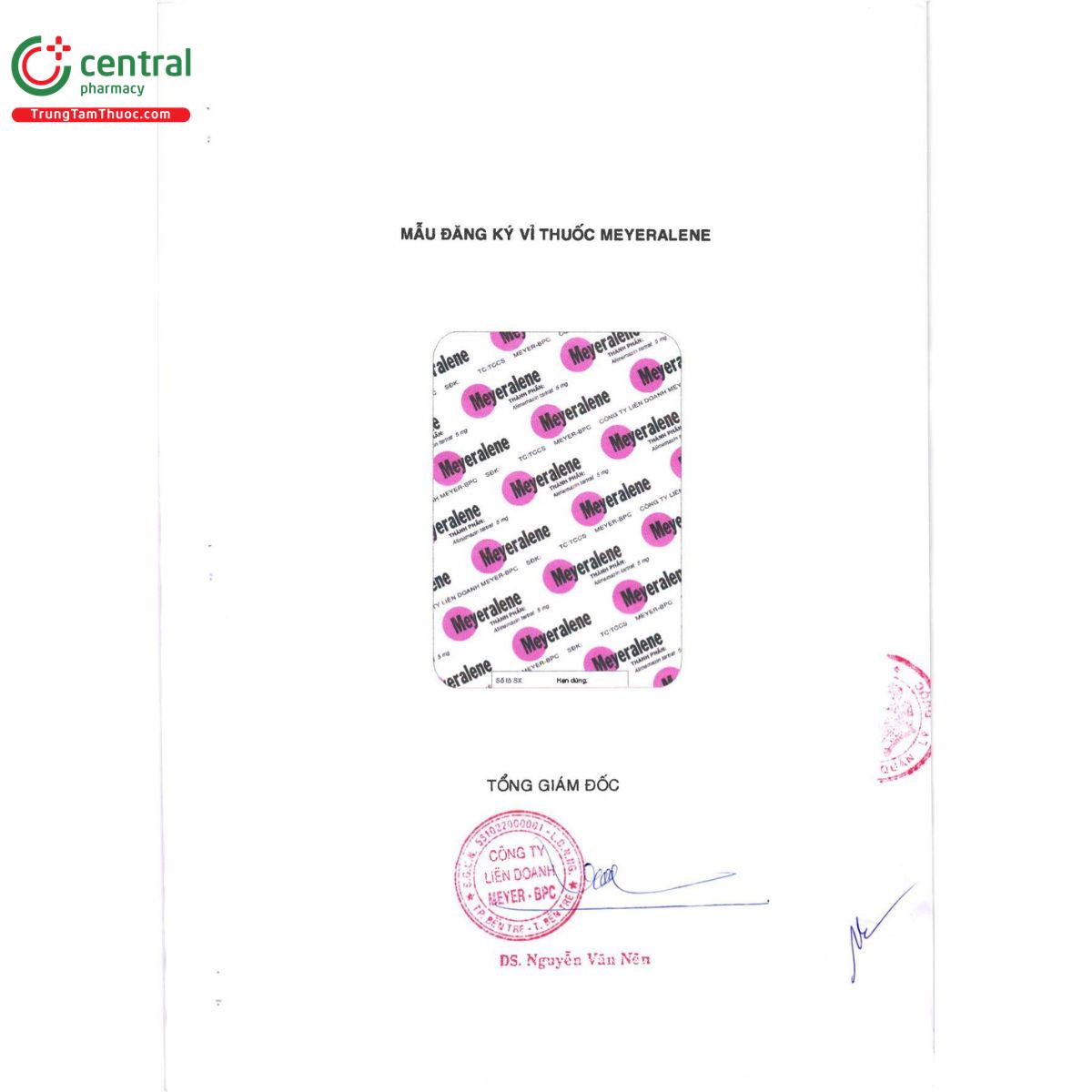 thuoc meyeralene 4 O5650 thuoc meyeralene 4 O5650