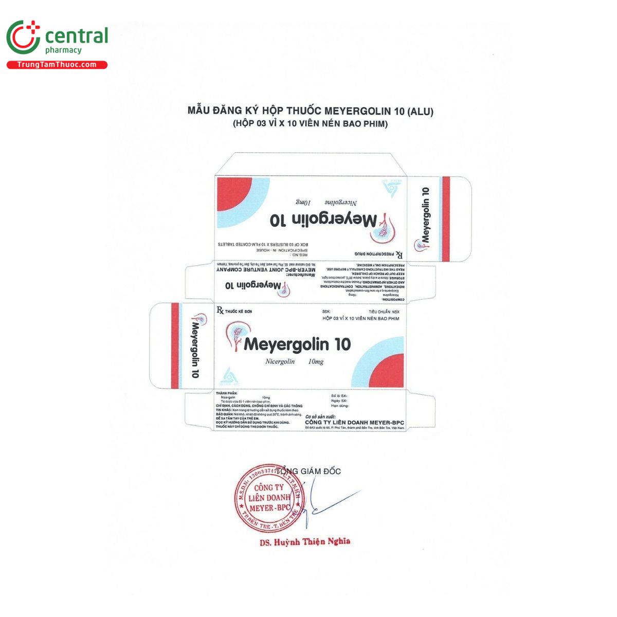 thuoc meyergolin 10 mg 2 D1165 thuoc meyergolin 10 mg 2 D1165