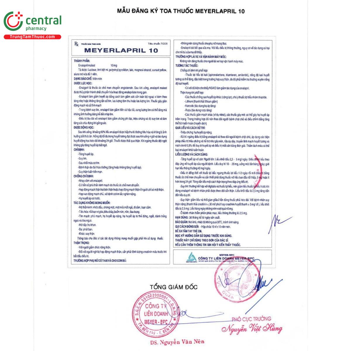 thuoc meyerlapril 10 4 U8051 thuoc meyerlapril 10 4 U8051