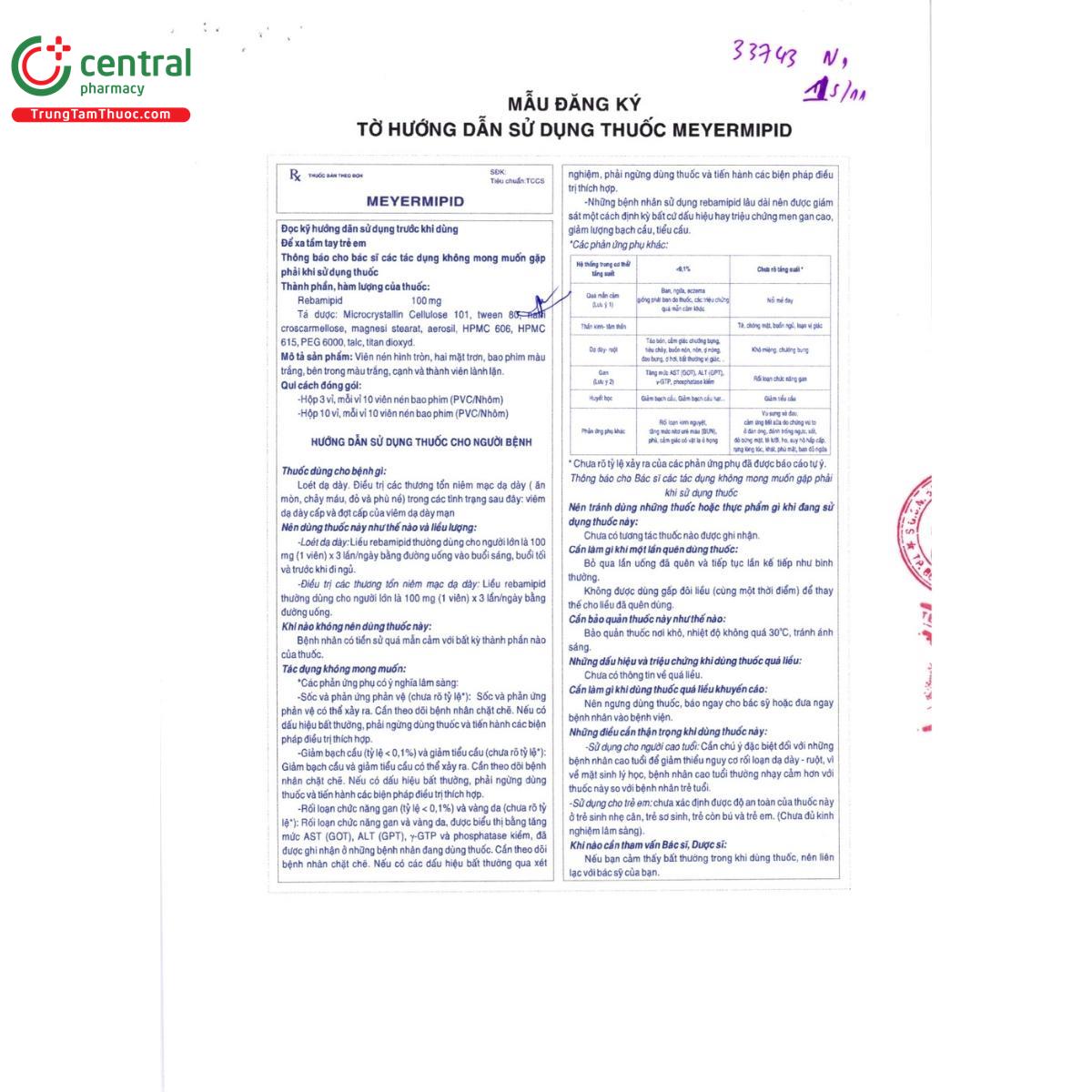 thuoc meyermipid 100mg 7 H3548 thuoc meyermipid 100mg 7 H3548