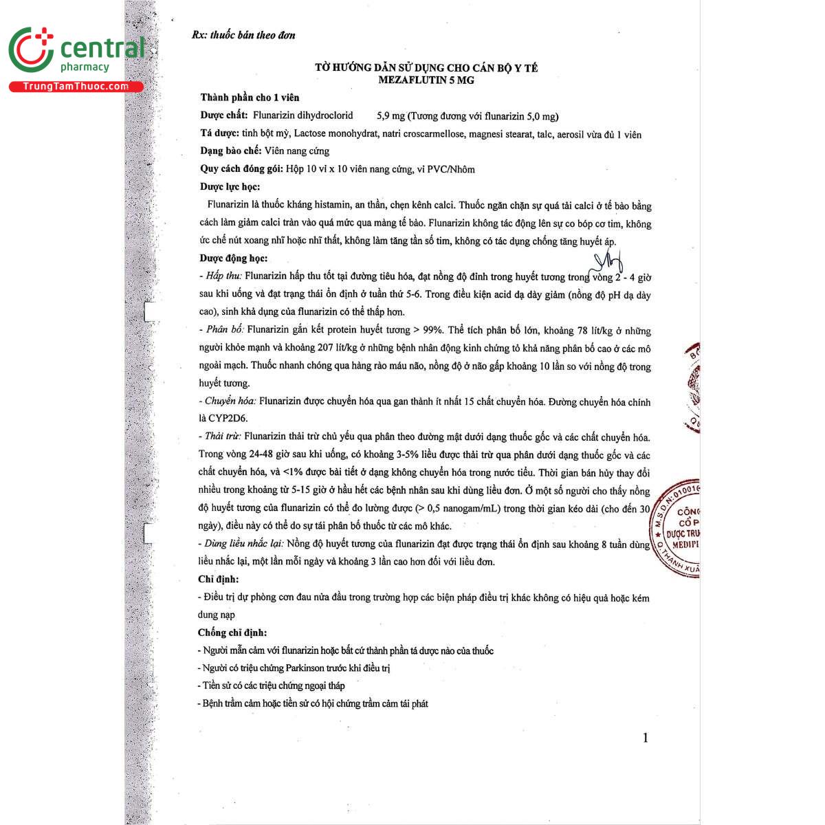 thuoc mezaflutin 5mg 3 S7176 thuoc mezaflutin 5mg 3 S7176