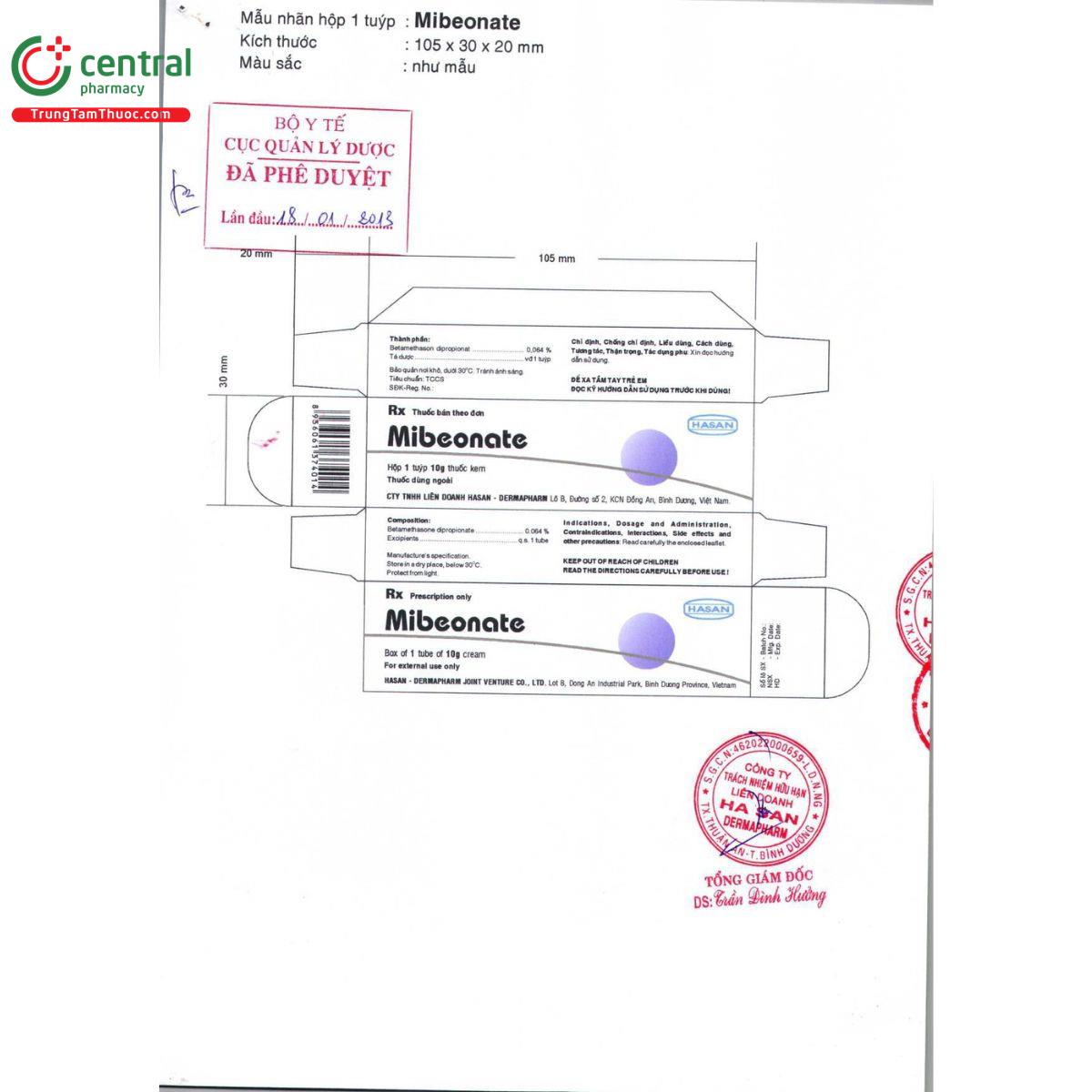 thuoc mibeonate 5 I3822 thuoc mibeonate 5 I3822