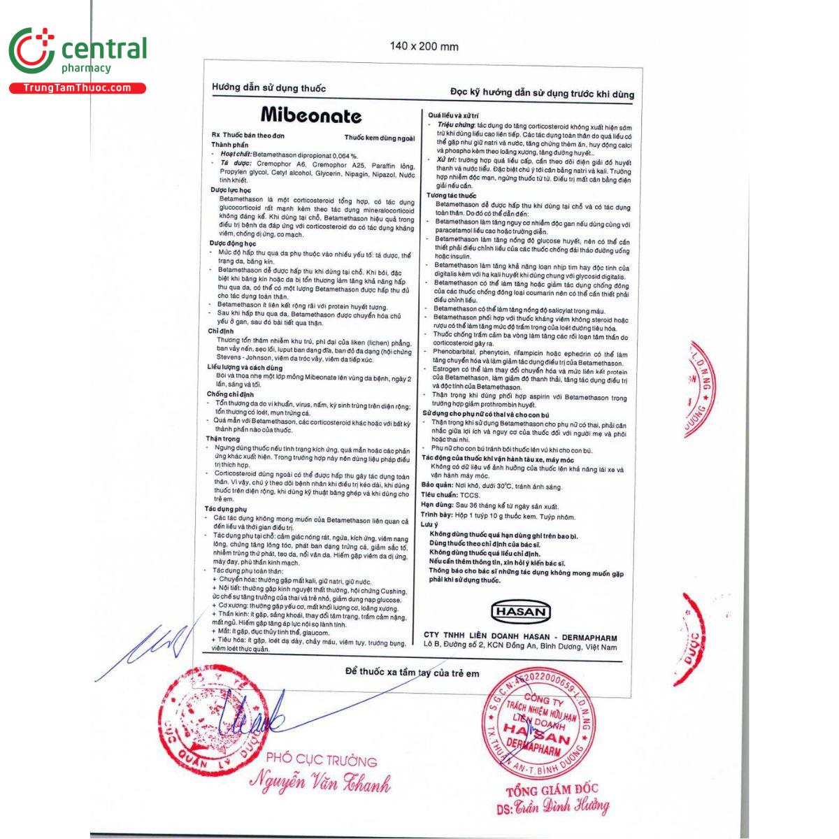 thuoc mibeonate 7 R7130 thuoc mibeonate 7 R7130