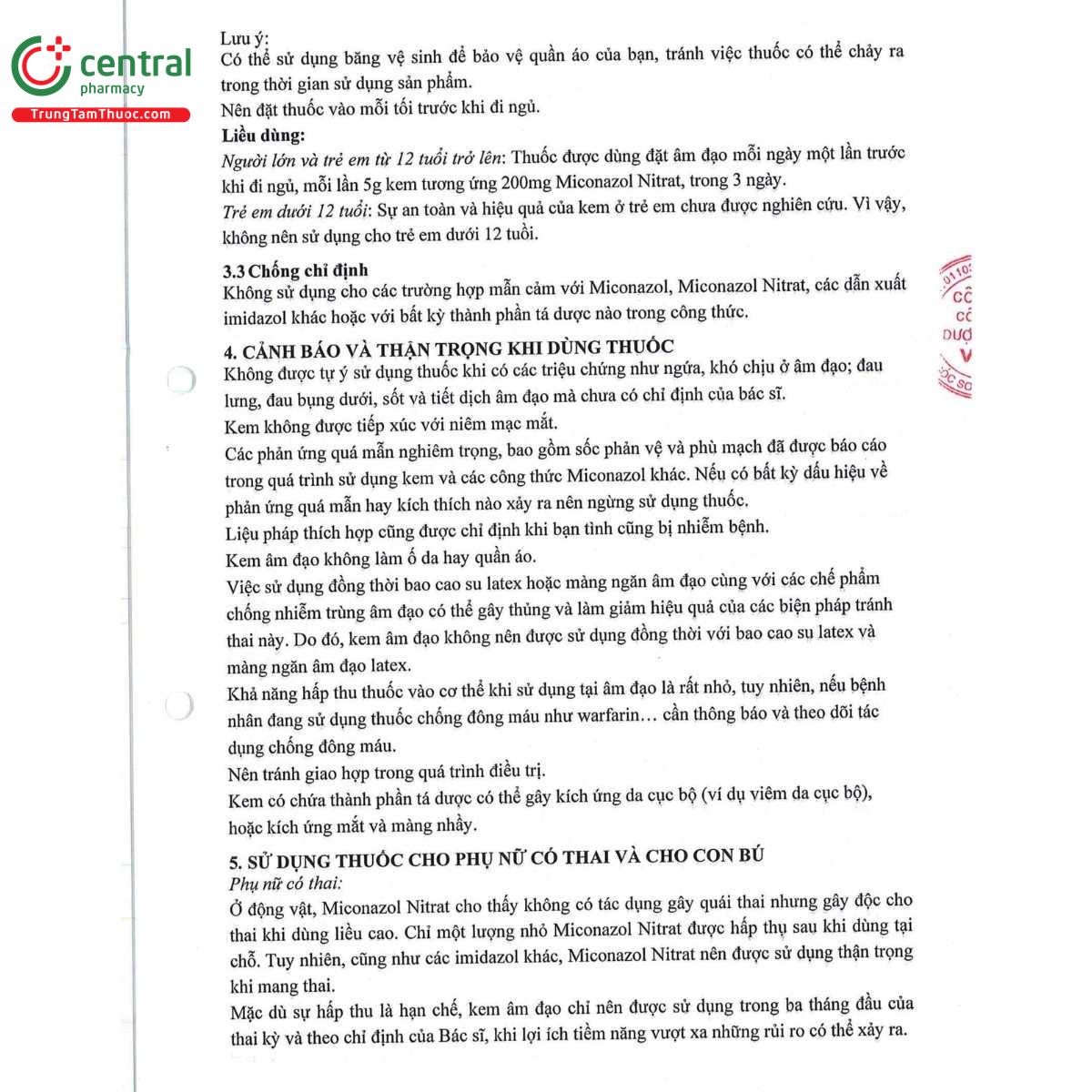 thuoc micoginal 4 5 B0253