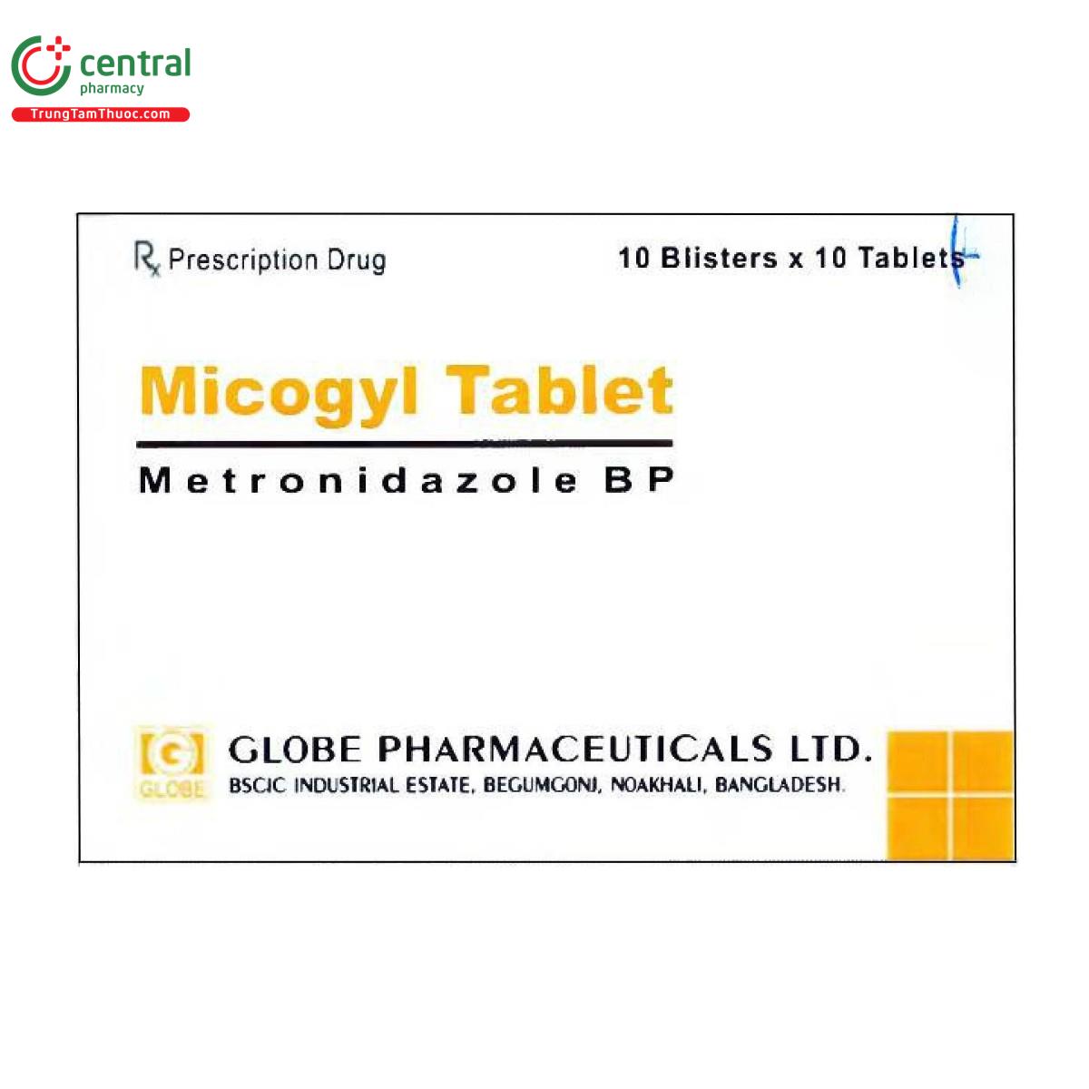thuoc micogyl tablet 400mg 1 M4707 thuoc micogyl tablet 400mg 1 M4707