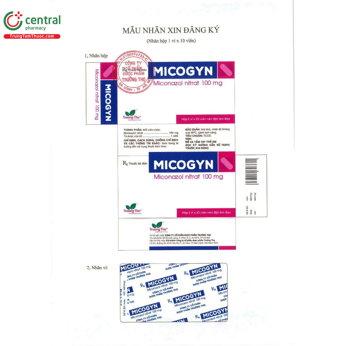 thuoc micogyn 100mg 1 R7370 thuoc micogyn 100mg 1 R7370