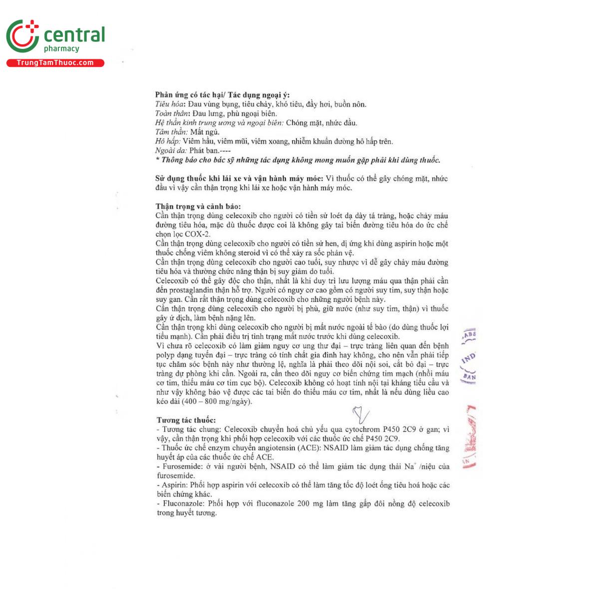 thuoc micro celecoxib 200 4 F2154 thuoc micro celecoxib 200 4 F2154
