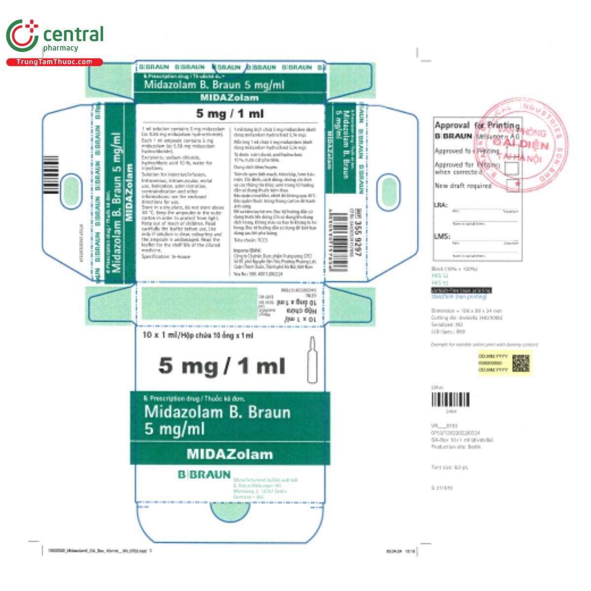 thuoc midazolam b braun 5mg ml 2 B0677 thuoc midazolam b braun 5mg ml 2 B0677