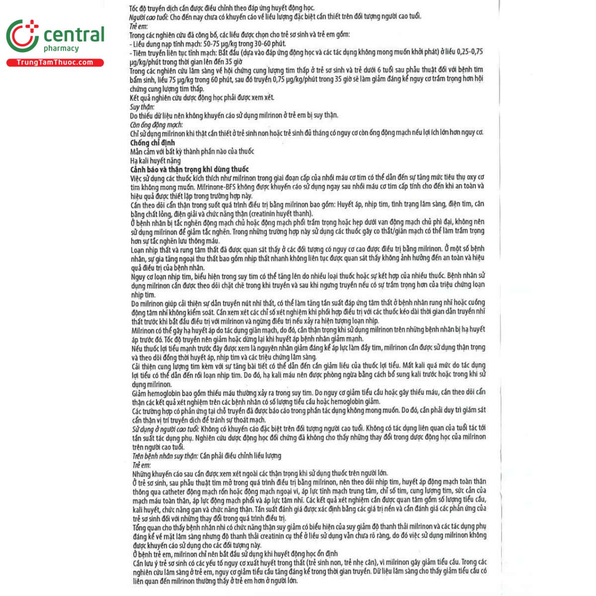thuoc milrinone bfs 5 L4685