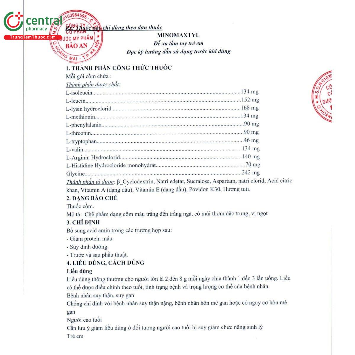 thuoc minomaxtyl 2 R7075 thuoc minomaxtyl 2 R7075