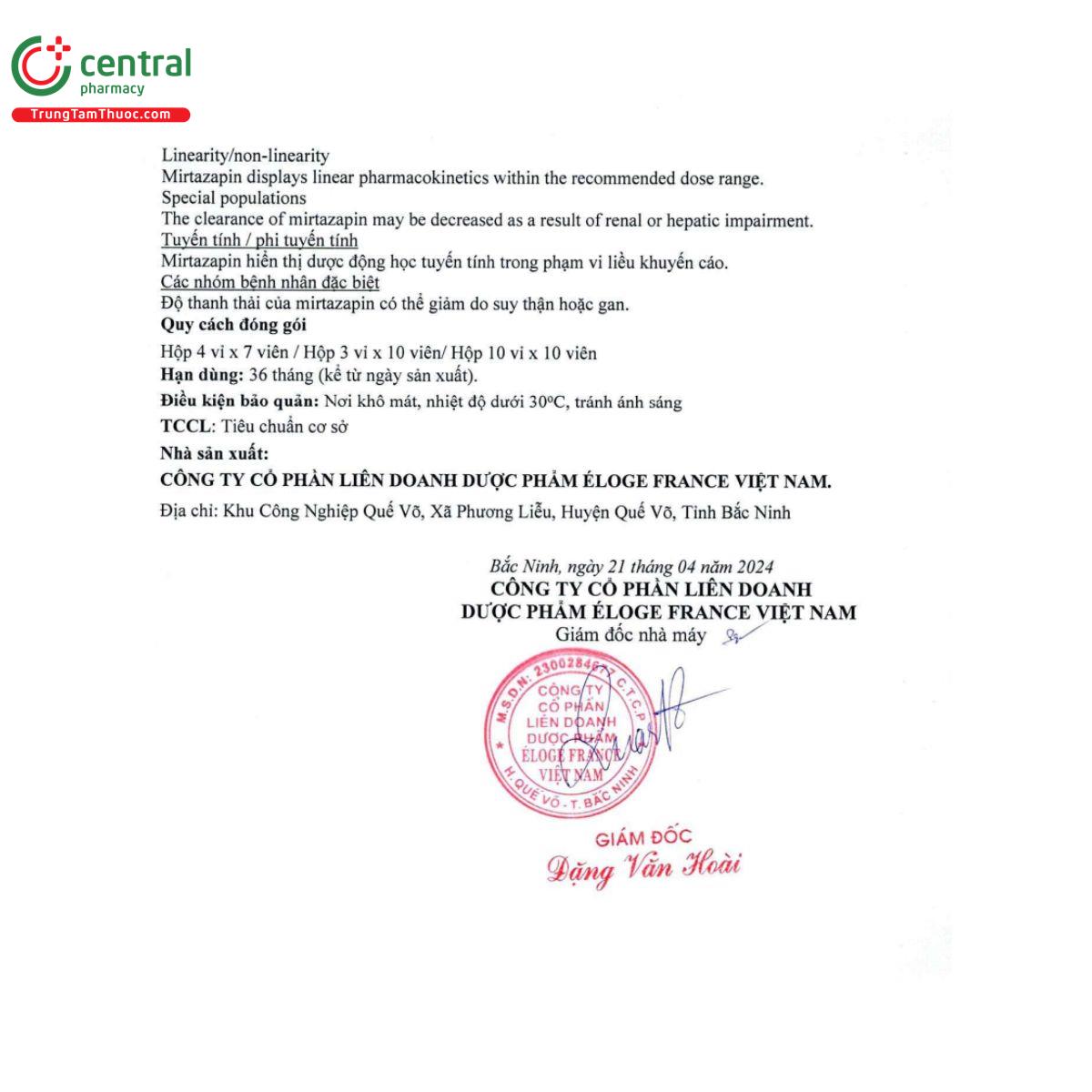 thuoc mirta 5a 30mg 10 R7034