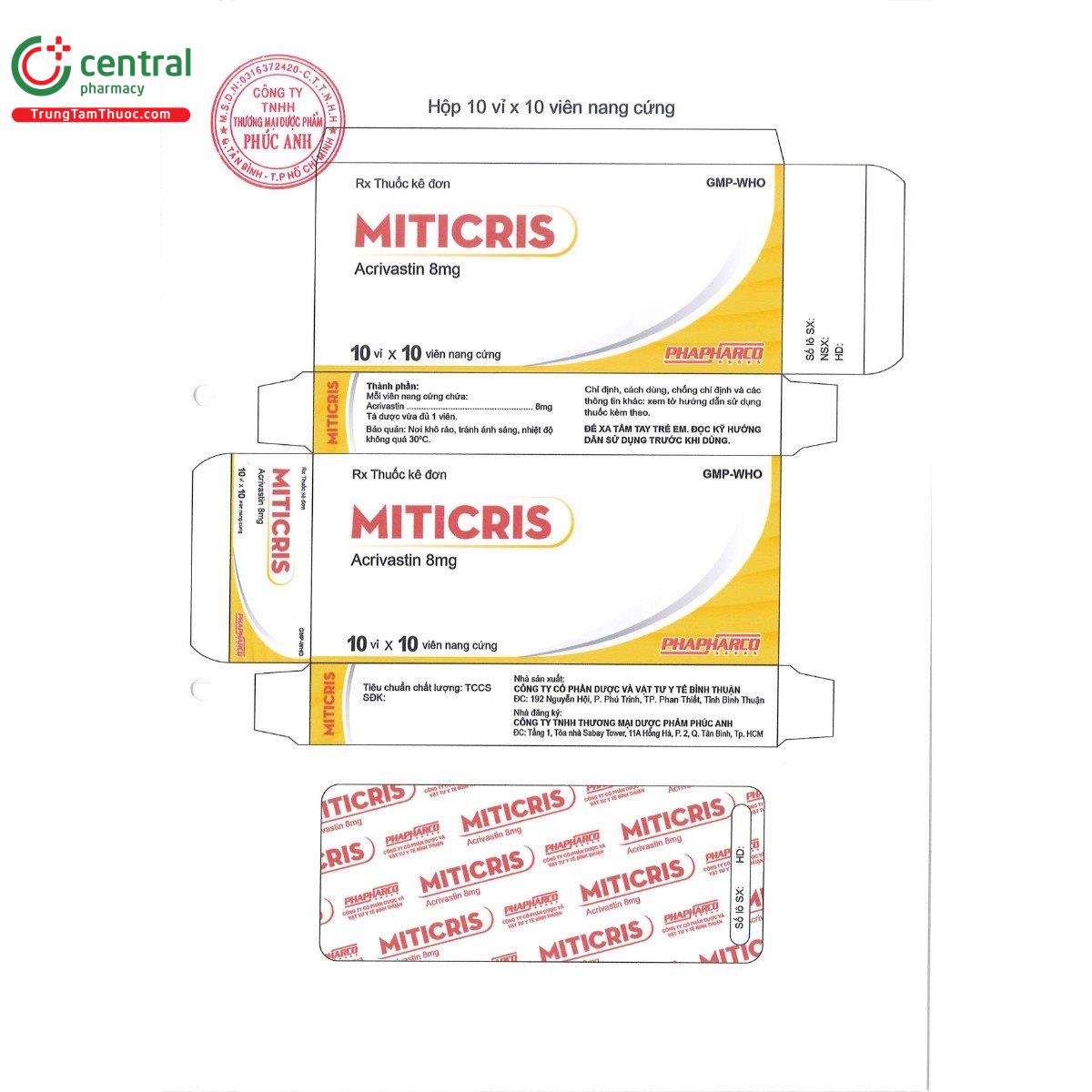 thuoc miticris 8mg 6 G2148