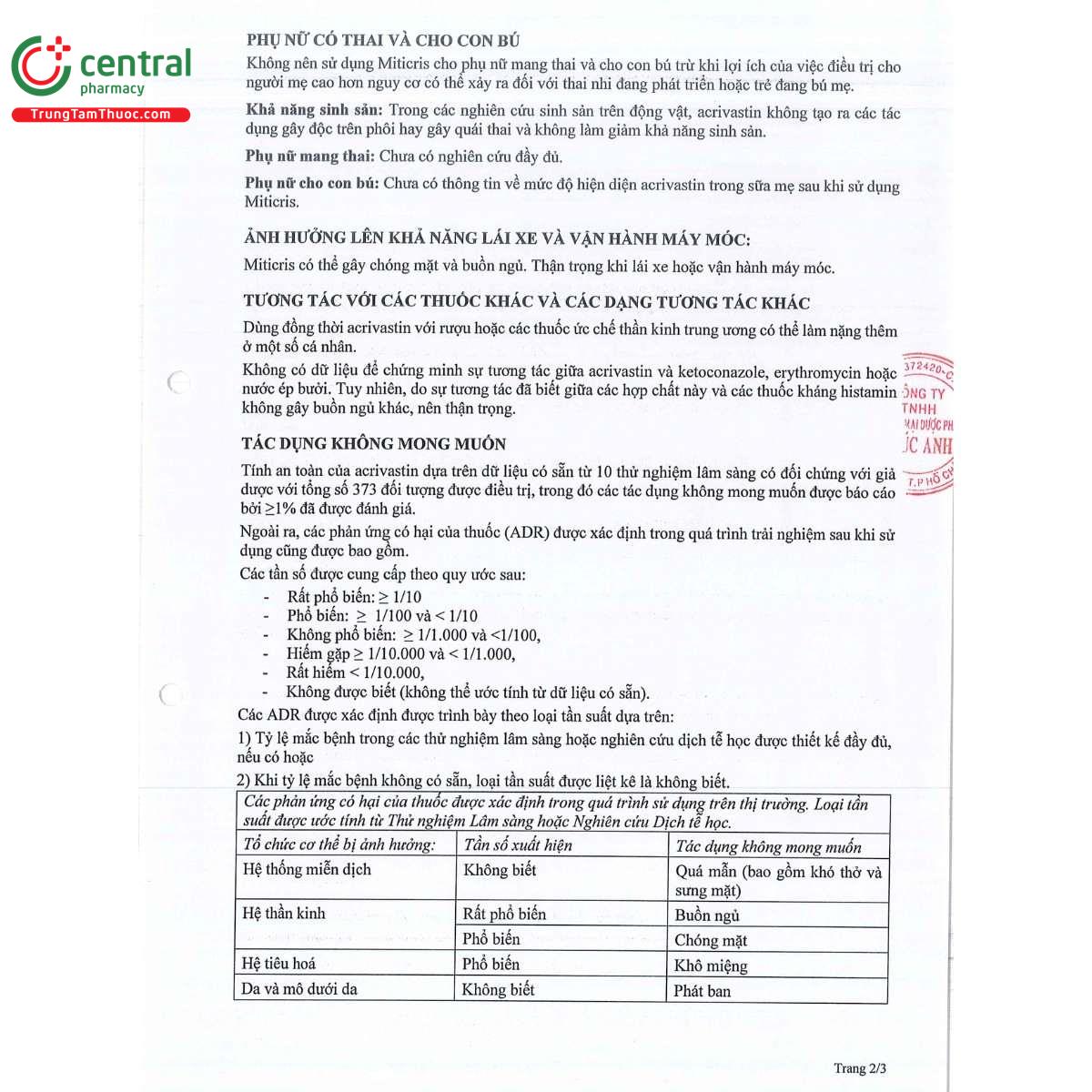 thuoc miticris 8mg 8 P6764