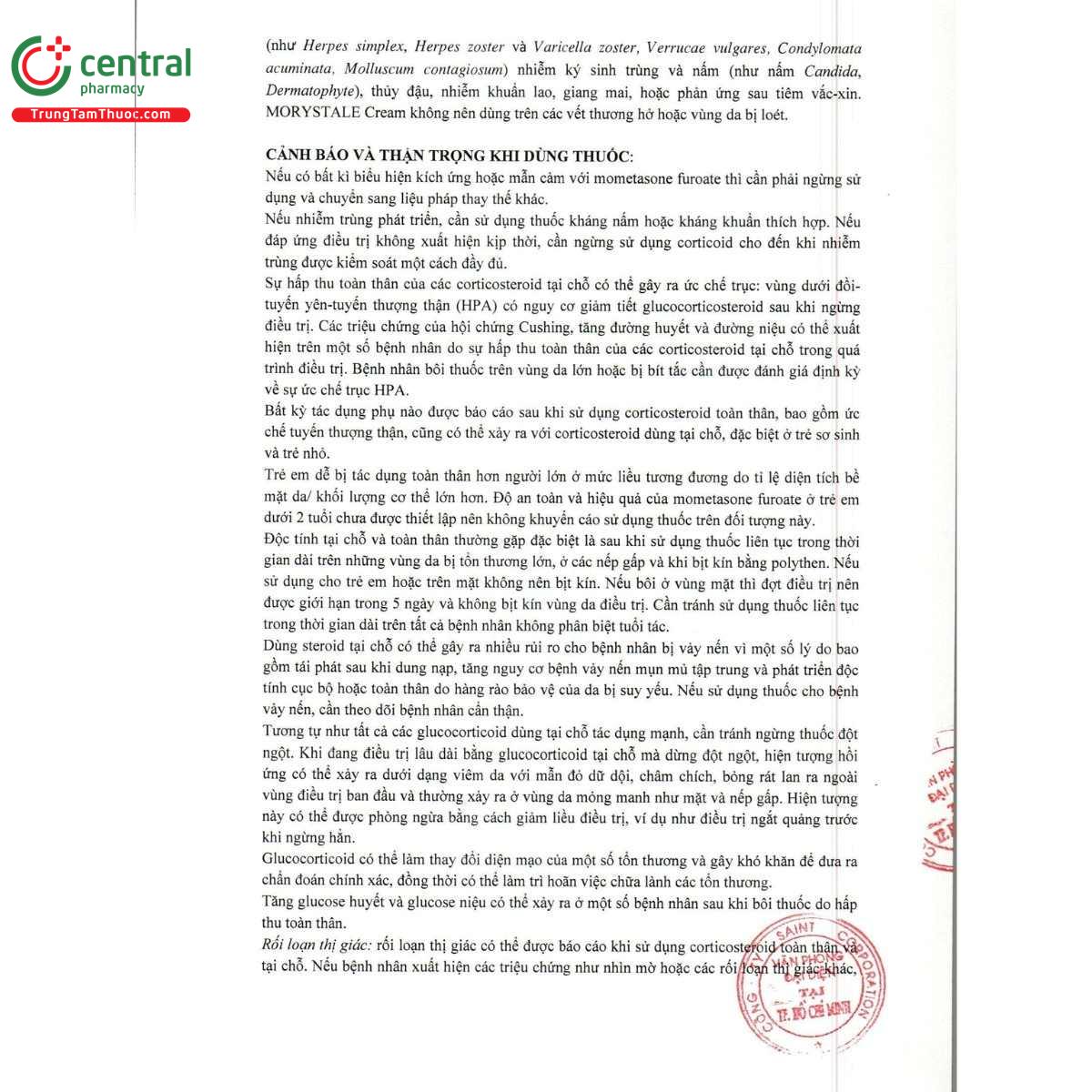 thuoc morystale cream 1mg g 6 N5235