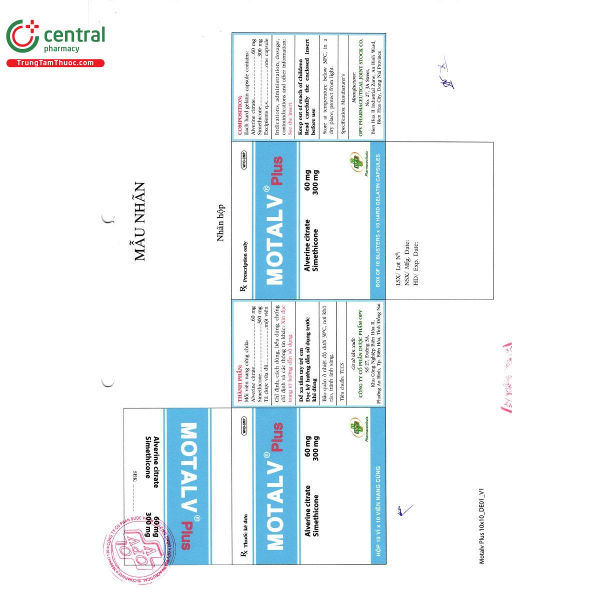 thuoc motalv plus 4 P6246 thuoc motalv plus 4 P6246