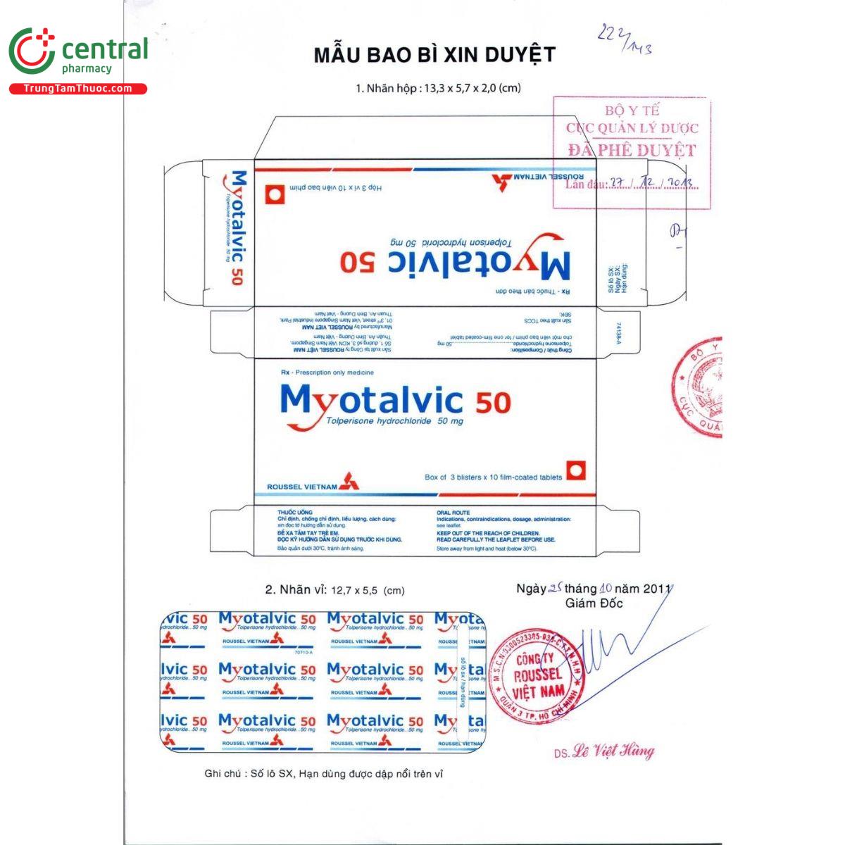 thuoc myotalvic 50 4 N5138 thuoc myotalvic 50 4 N5138