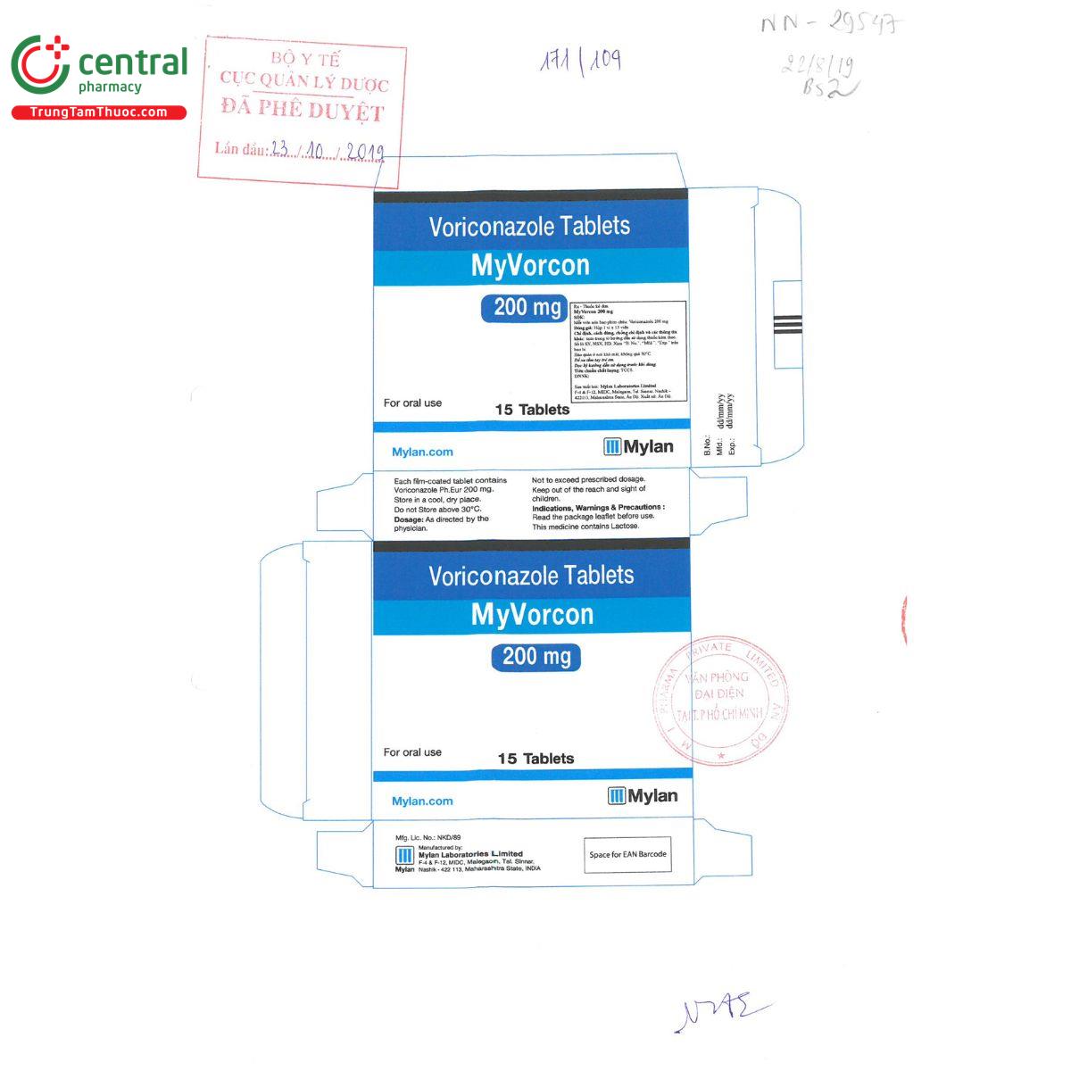 thuoc myvorcon 200mg 2 L4776 thuoc myvorcon 200mg 2 L4776