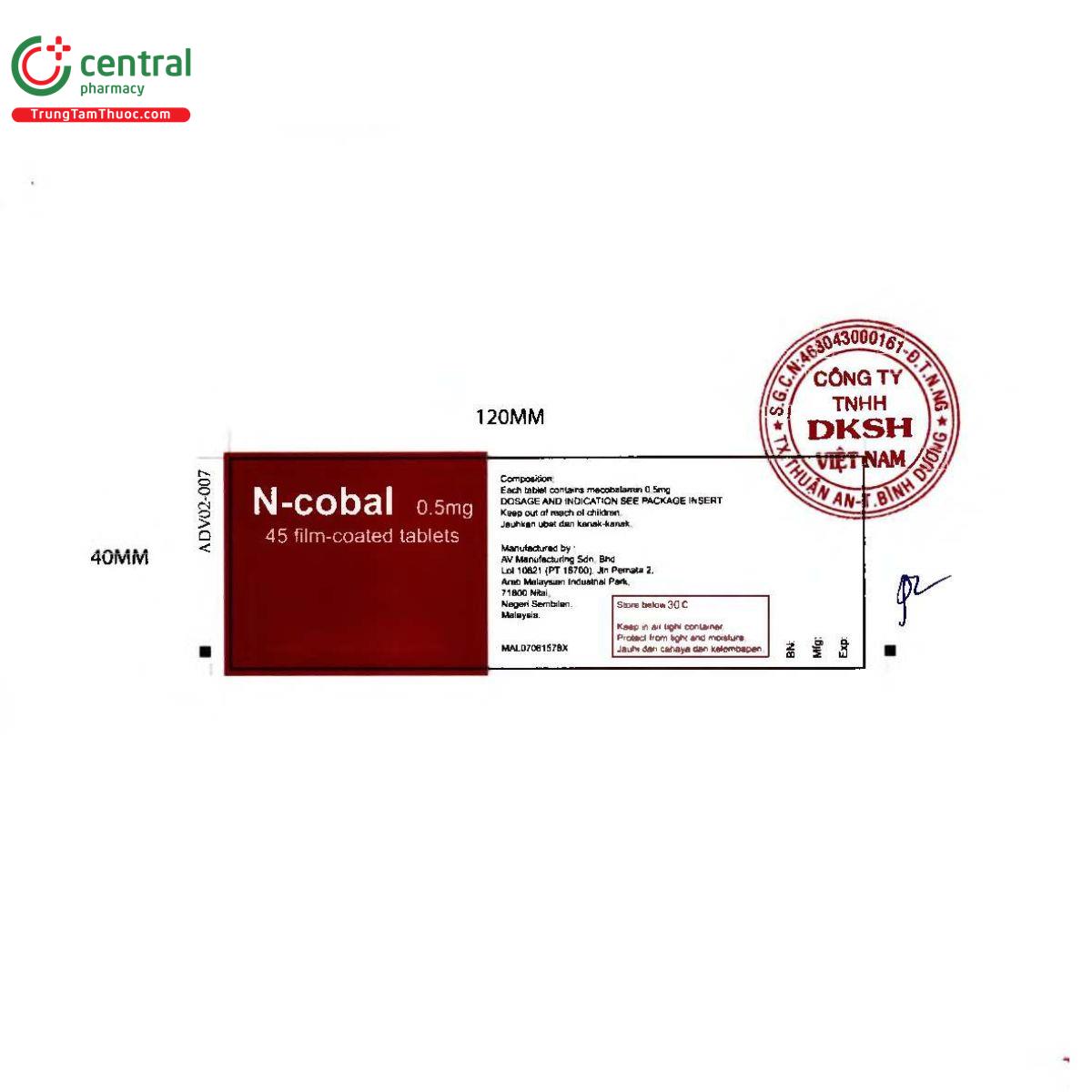thuoc n cobal 3 Q6657 thuoc n cobal 3 Q6657
