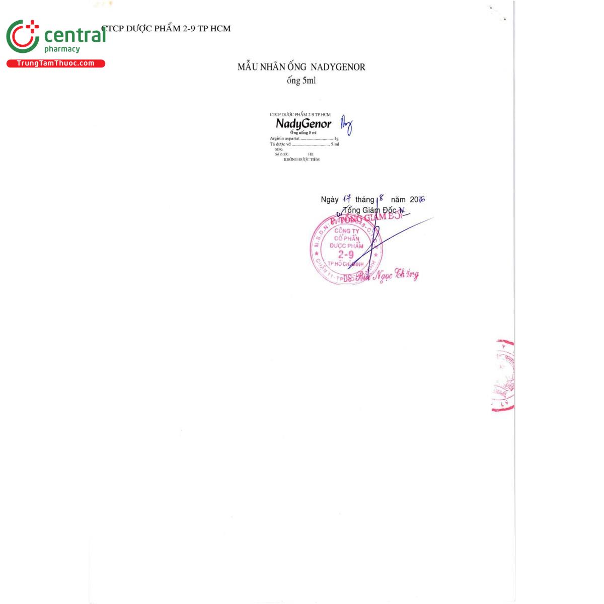 thuoc nadygenor 1g 5ml 10 O6504 thuoc nadygenor 1g 5ml 10 O6504