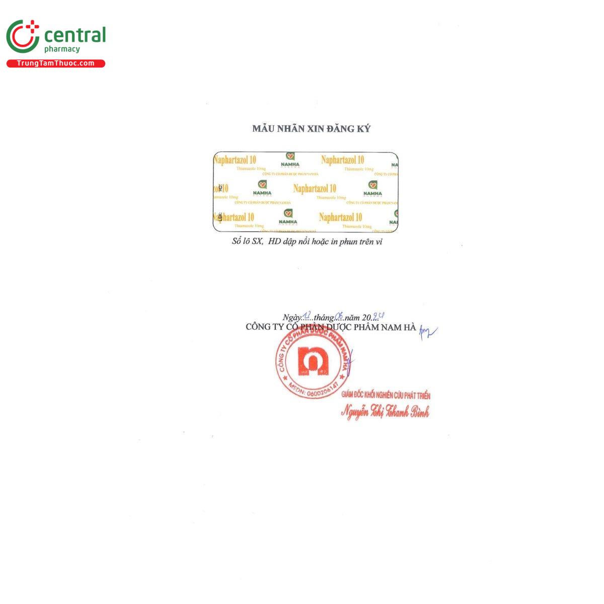 thuoc naphartazol 10 3 R7677 thuoc naphartazol 10 3 R7677