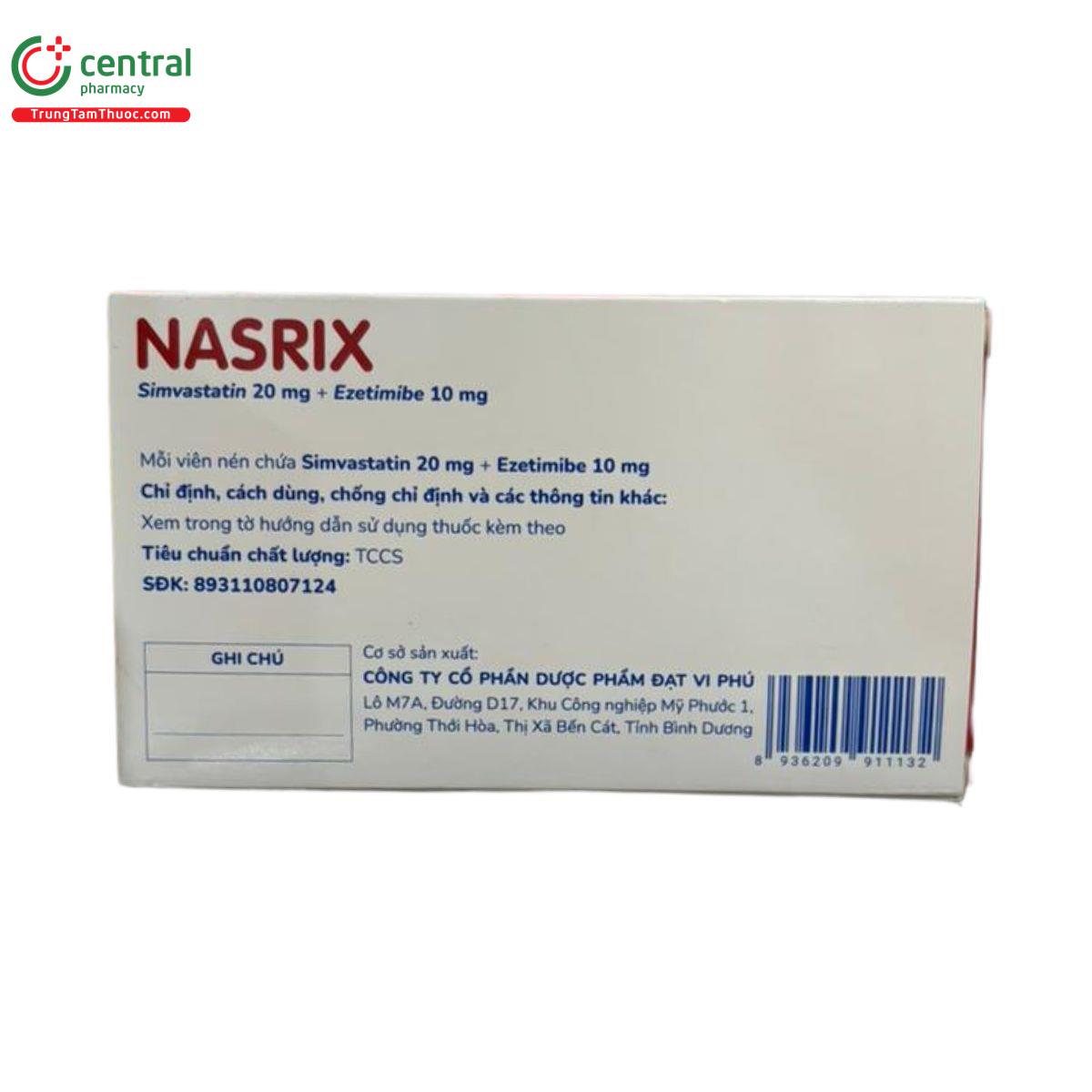 thuoc nasrix 2 D1232 thuoc nasrix 2 D1232