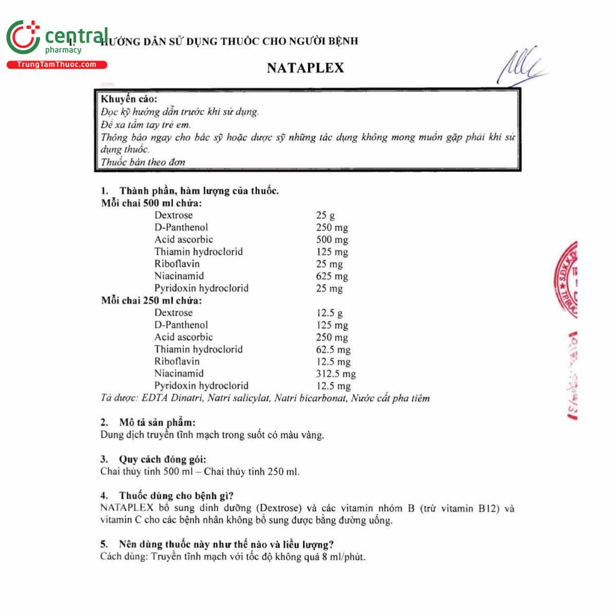 thuoc nataplex 2 C0333