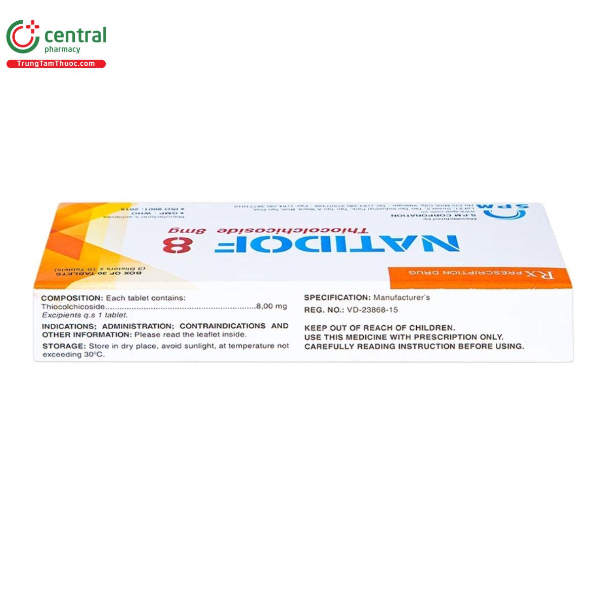 thuoc natidof 8mg 4 J4880 thuoc natidof 8mg 4 J4880