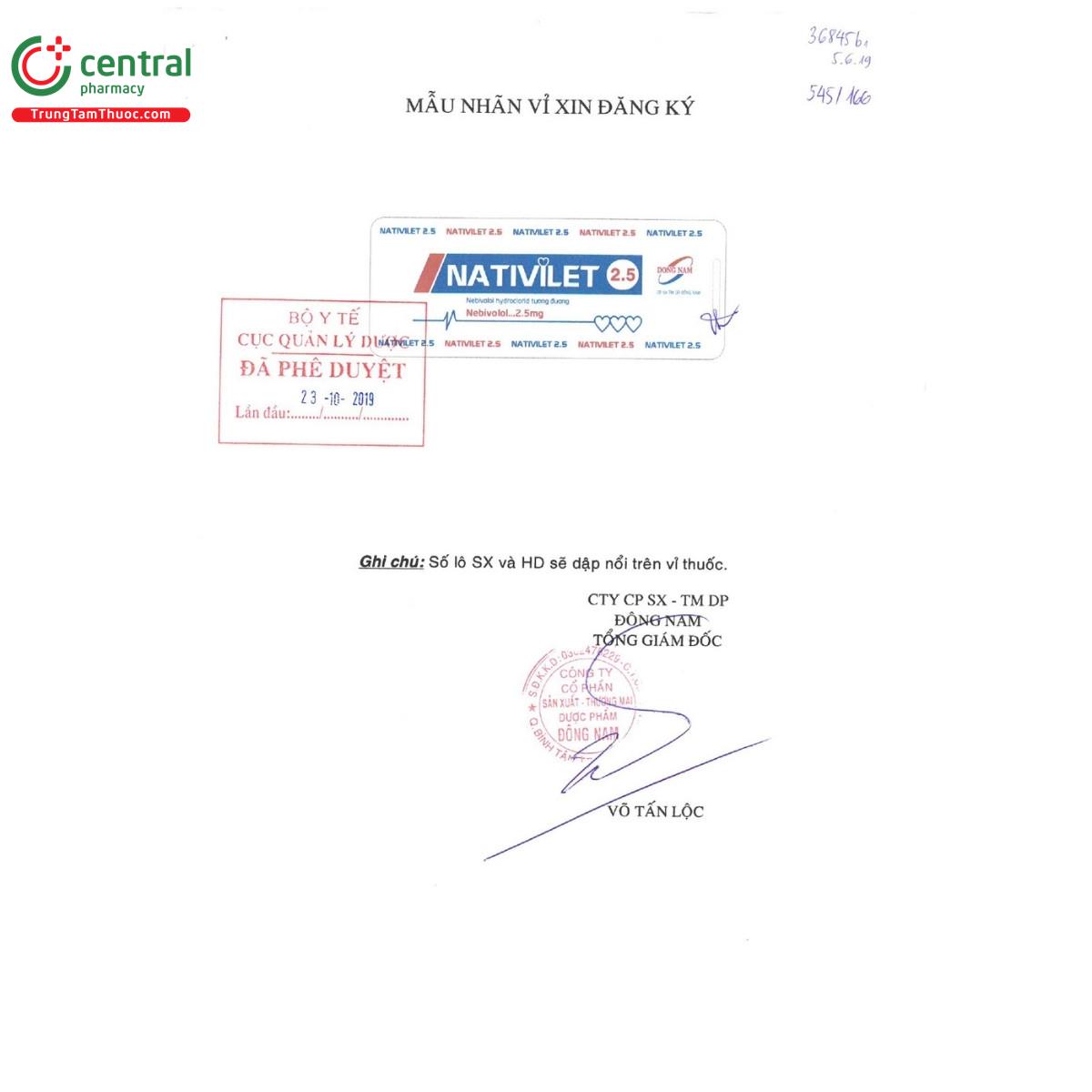 thuoc nativilet 2 5 2 E1106 thuoc nativilet 2 5 2 E1106