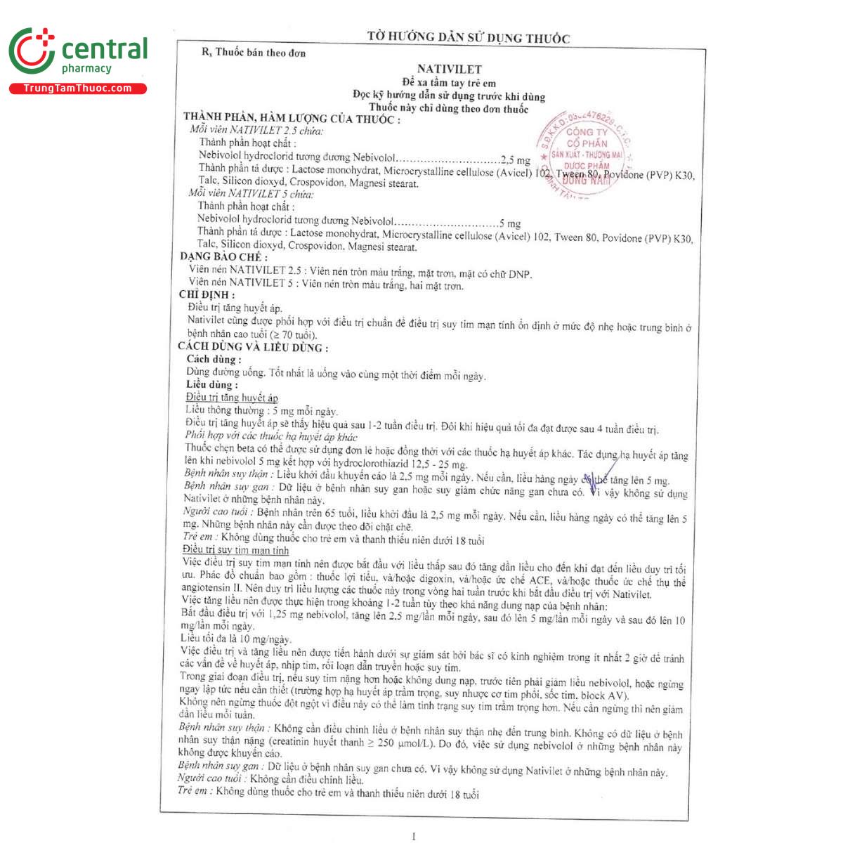 thuoc nativilet 2 5 7 G2570 thuoc nativilet 2 5 7 G2570