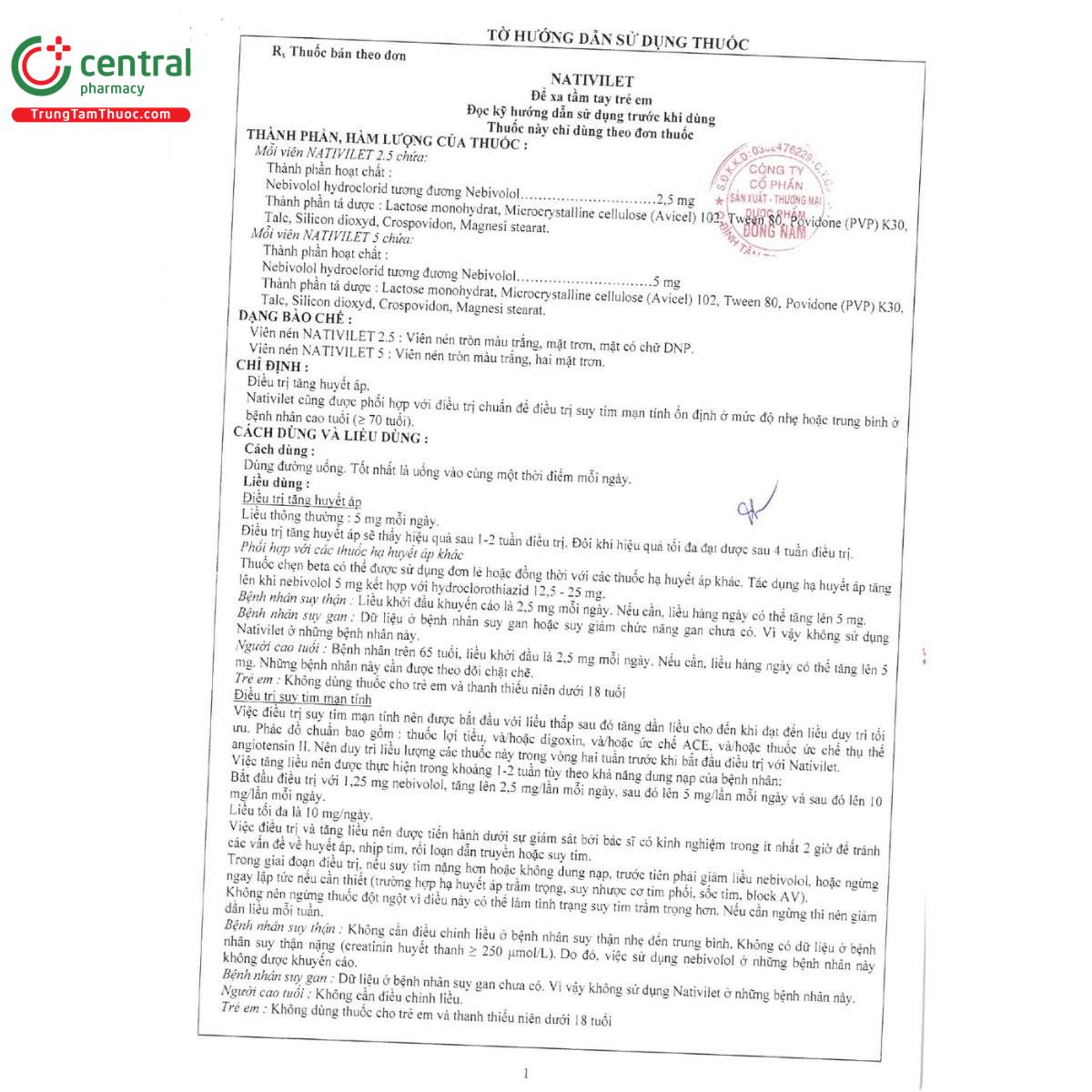 thuoc nativilet 5 0 7 L4461 thuoc nativilet 5 0 7 L4461