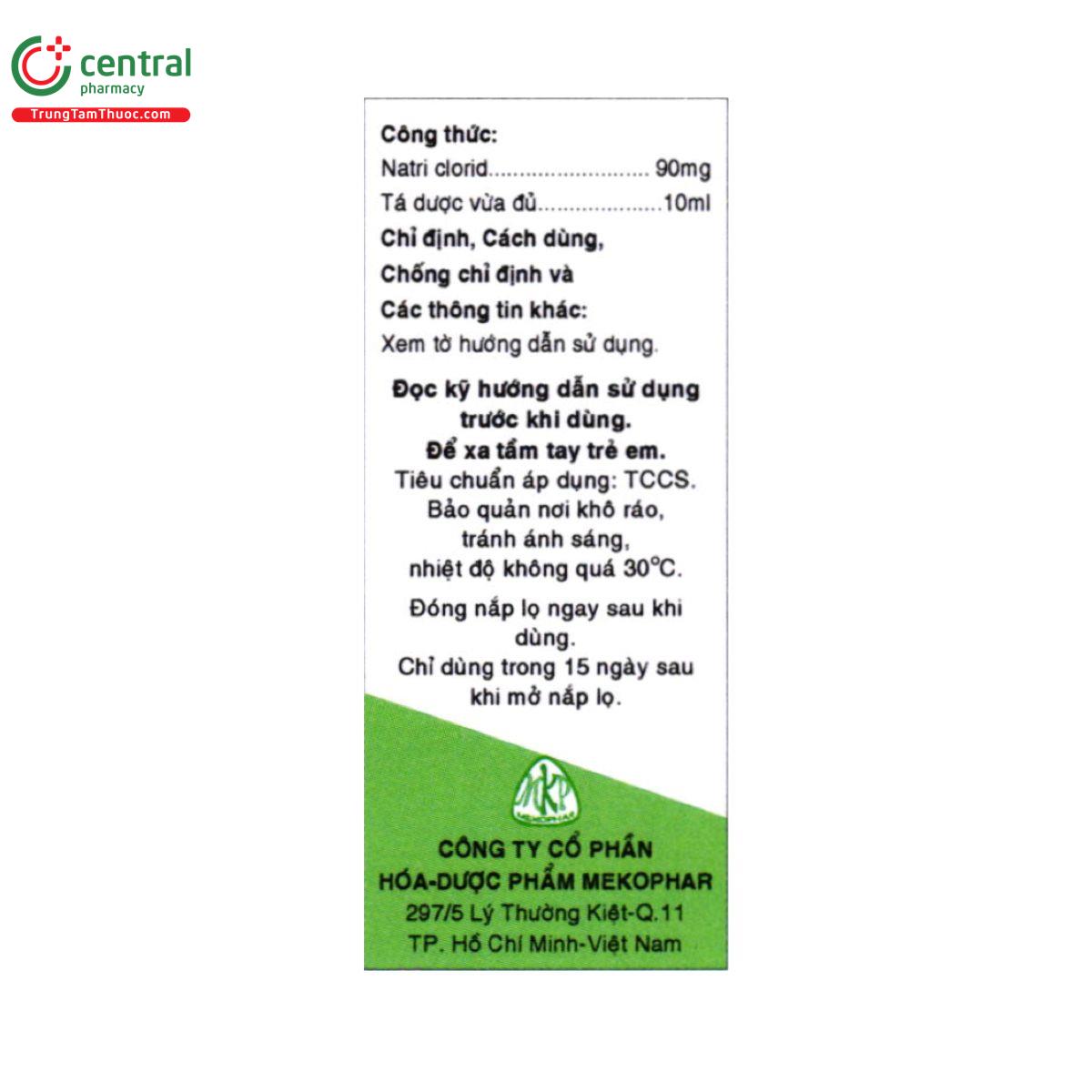 thuoc natri clorid 09 mekophar 2 V8835 thuoc natri clorid 09 mekophar 2 V8835