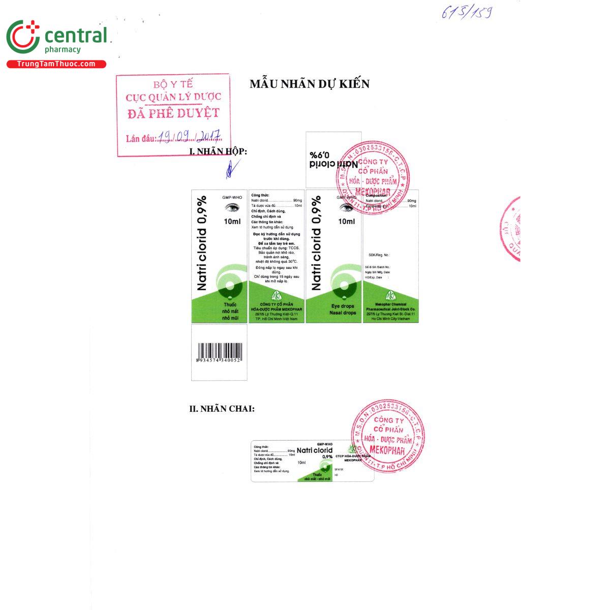 thuoc natri clorid 09 mekophar 4 O6208 thuoc natri clorid 09 mekophar 4 O6208