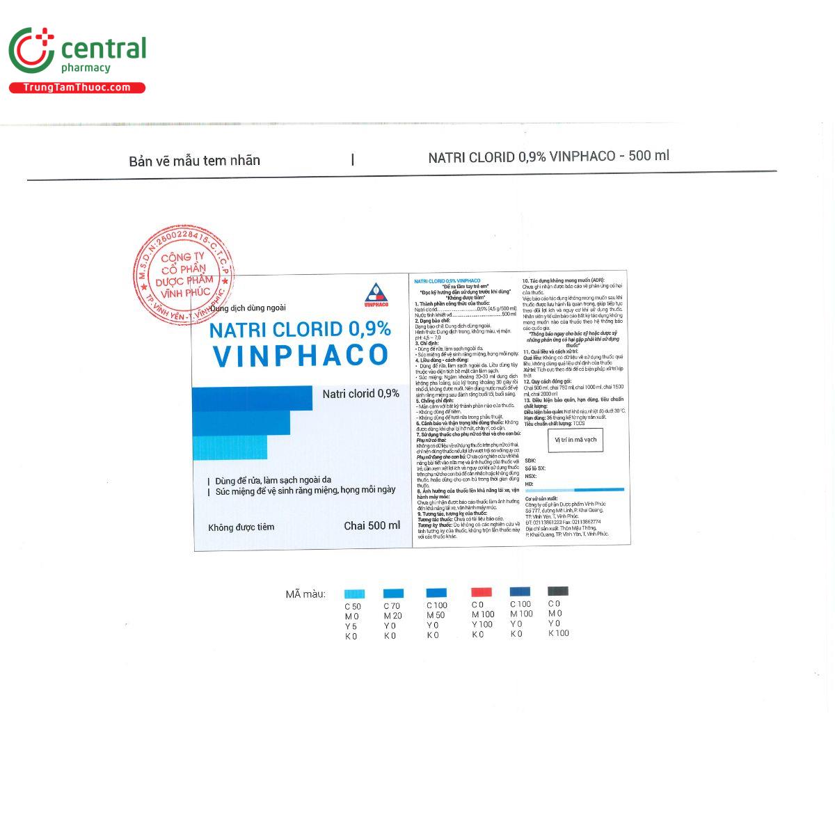 thuoc natri clorid 09 vinphaco 6 I3101 thuoc natri clorid 09 vinphaco 6 I3101