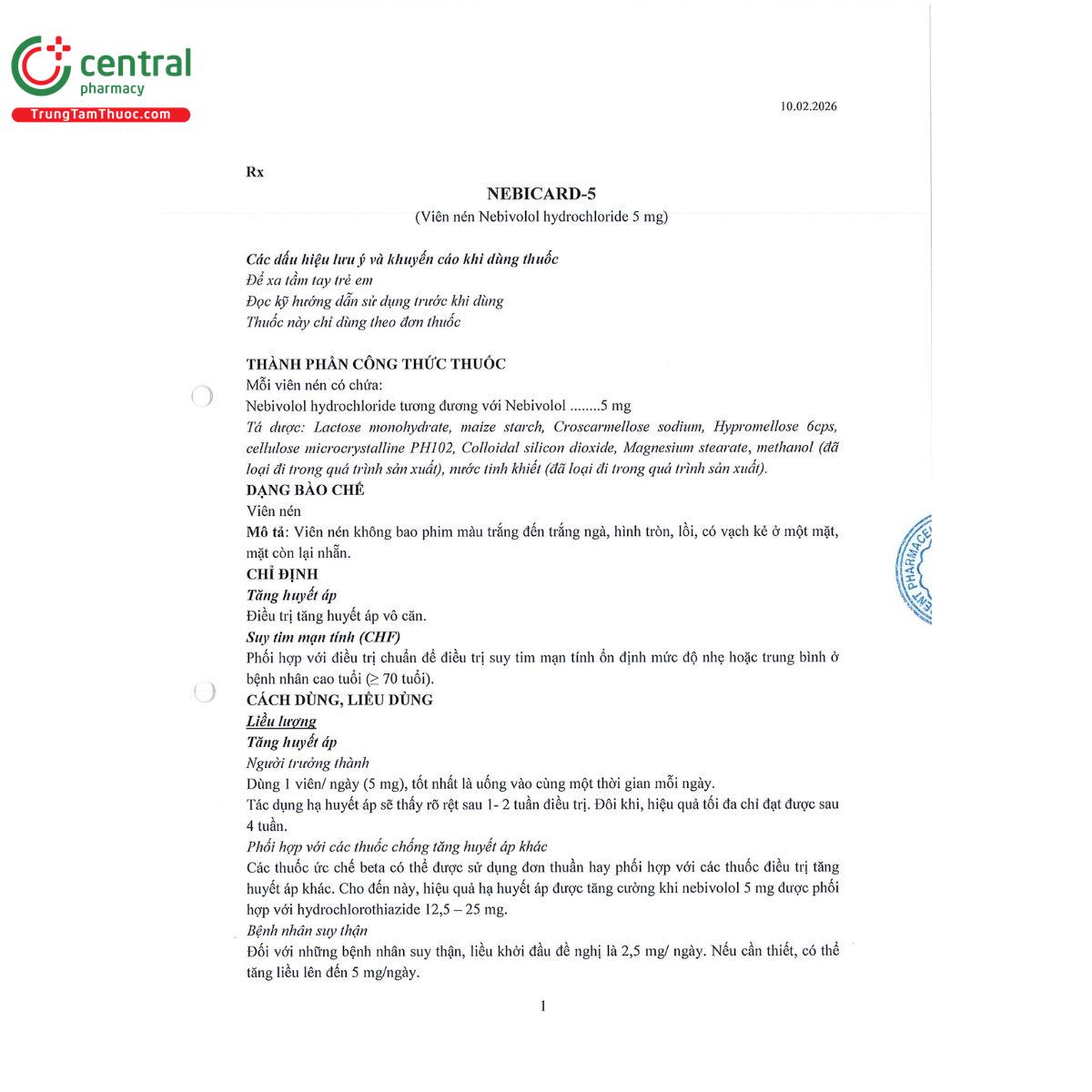 thuoc nebicard 5mg 4 F2773