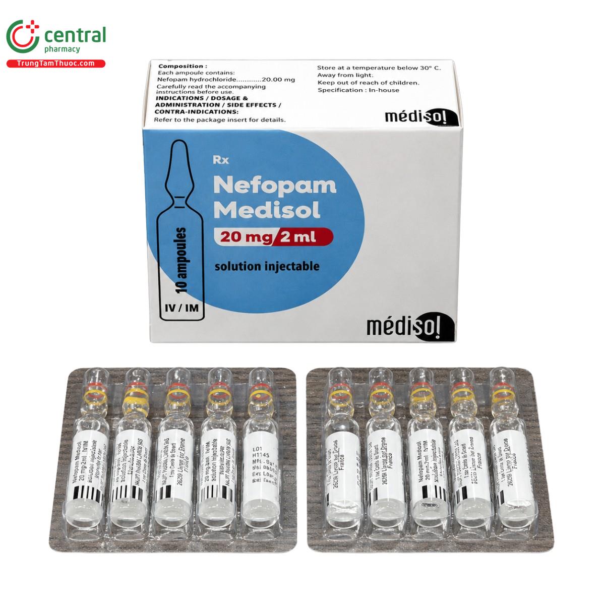 thuoc nefopam medisol 20mg 2ml 1 P6222 thuoc nefopam medisol 20mg 2ml 1 P6222