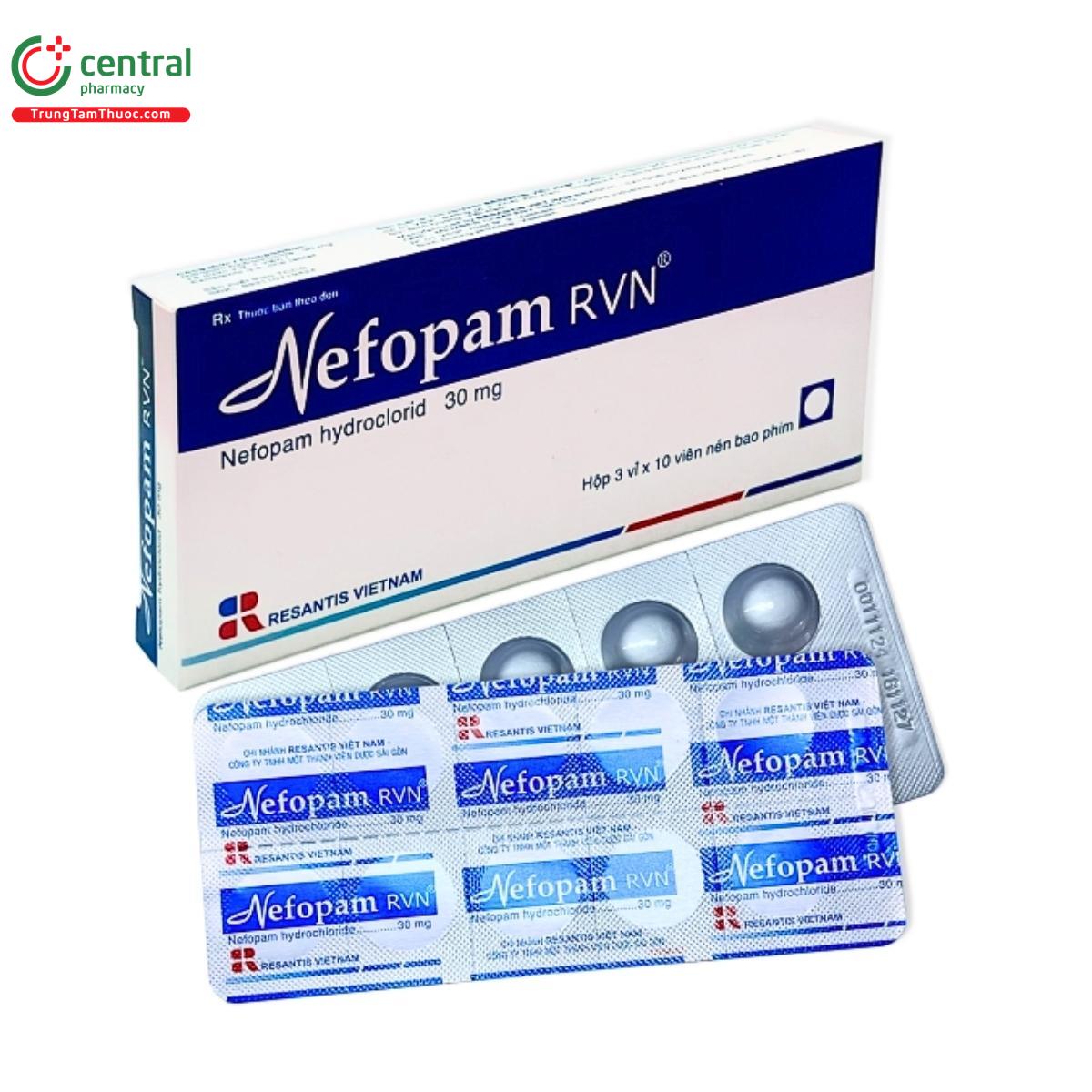 thuoc nefopam rvn 30mg 1 N5686 thuoc nefopam rvn 30mg 1 N5686