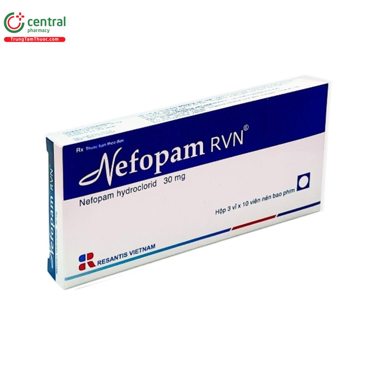 thuoc nefopam rvn 30mg 2 T8333 thuoc nefopam rvn 30mg 2 T8333