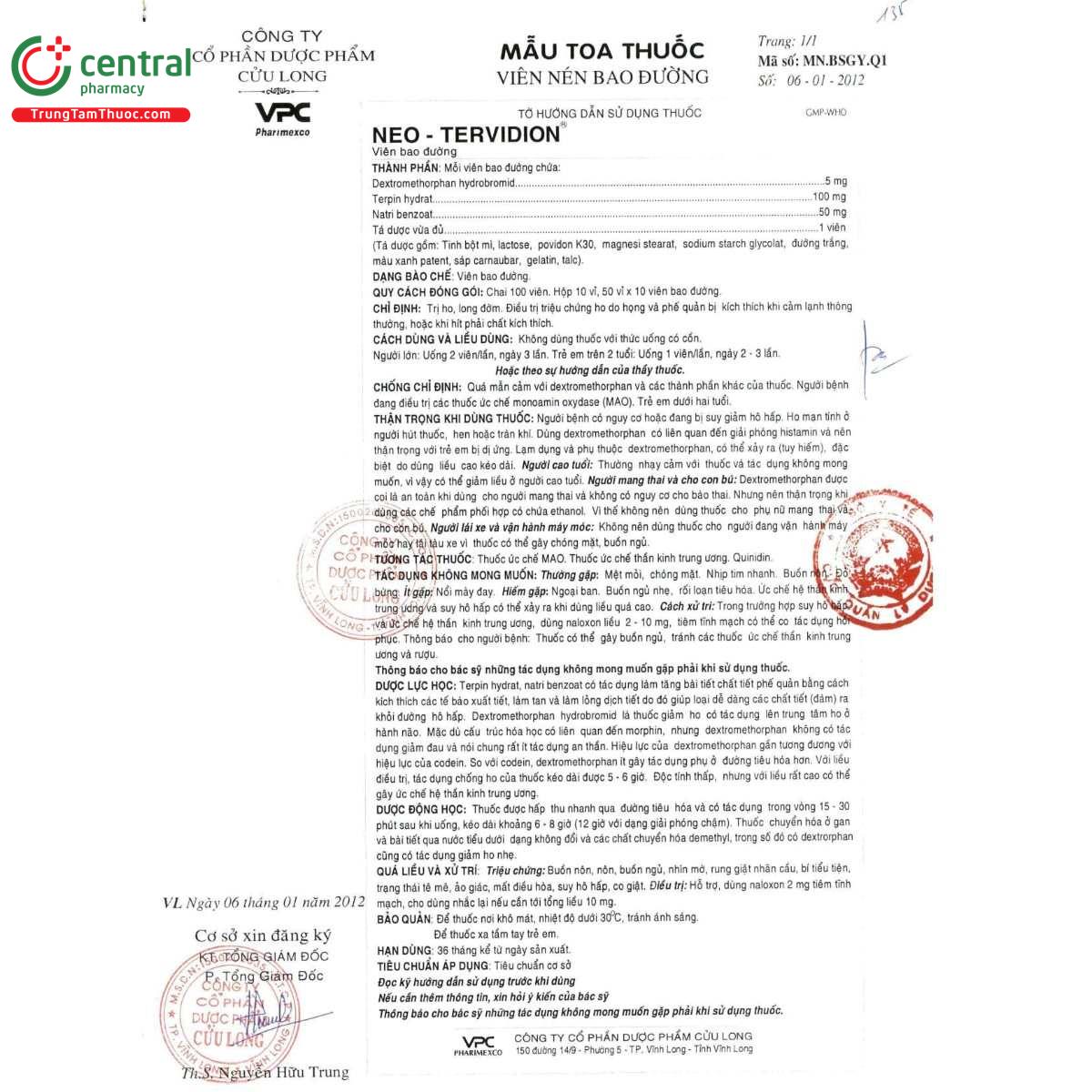 thuoc neo tervidion 6 S7844 thuoc neo tervidion 6 S7844