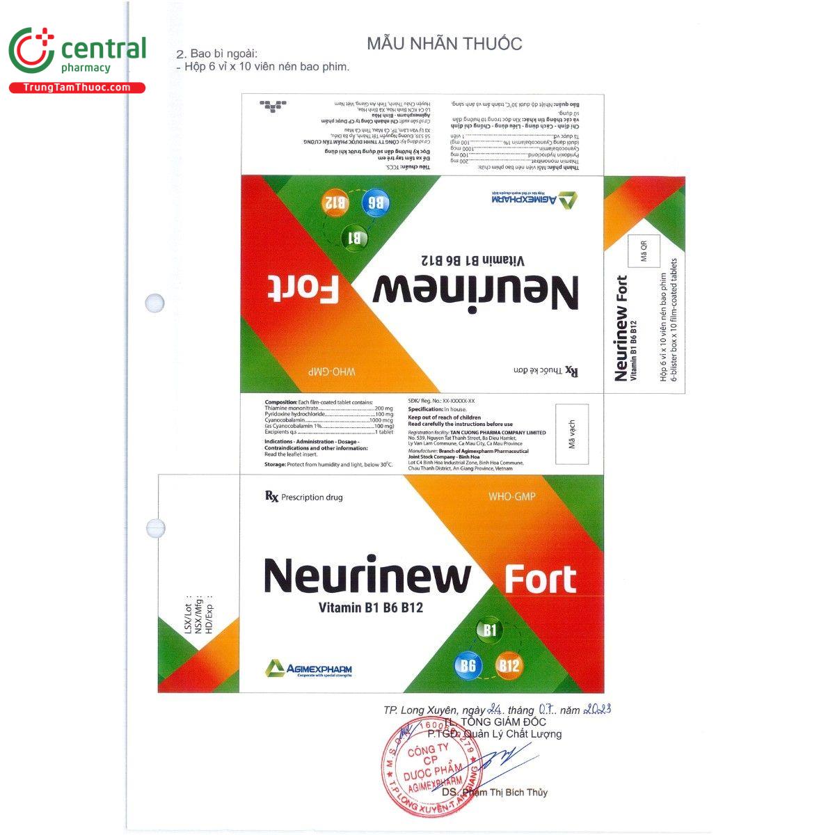 thuoc neurinew fort 4 A0650 thuoc neurinew fort 4 A0650