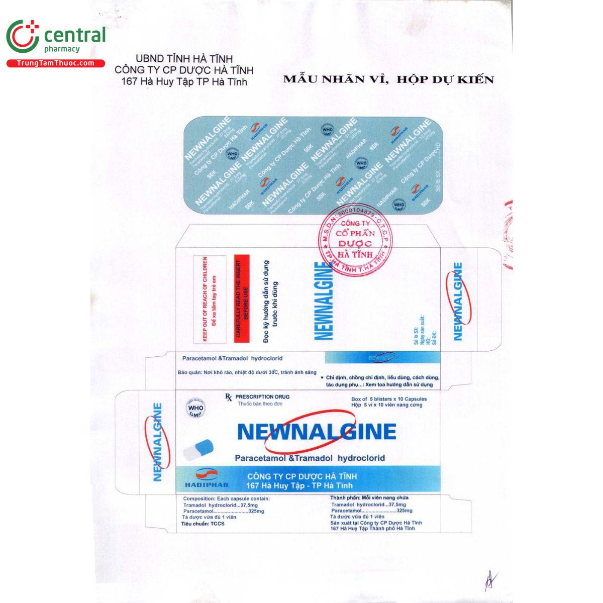 thuoc newnalgine 325mg 375mg 3 K4114 thuoc newnalgine 325mg 375mg 3 K4114