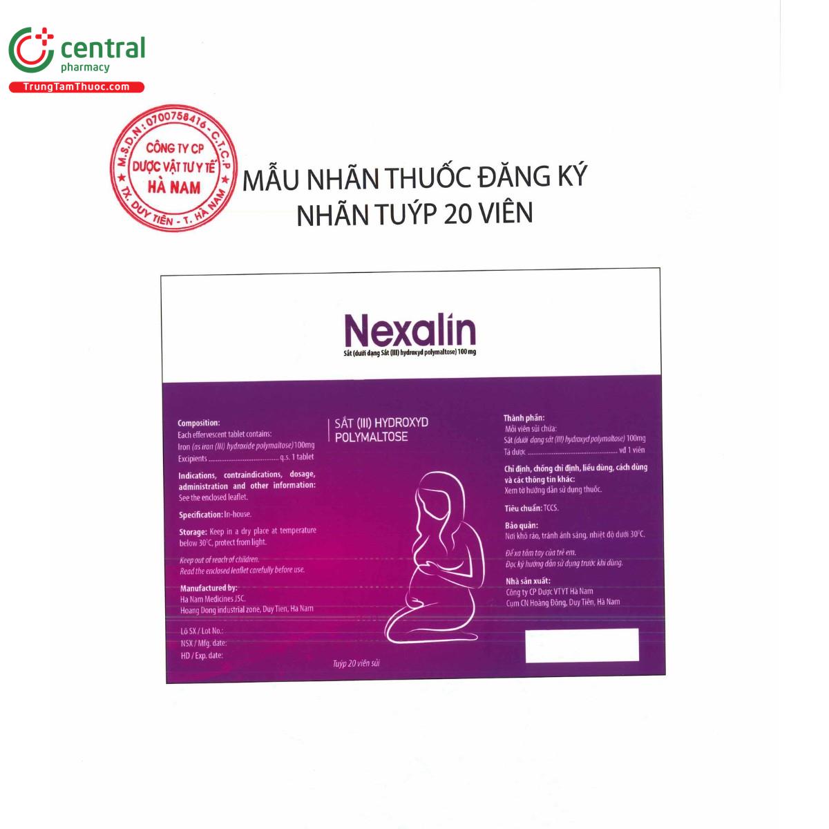 thuoc nexalin 100mg 4 J3536